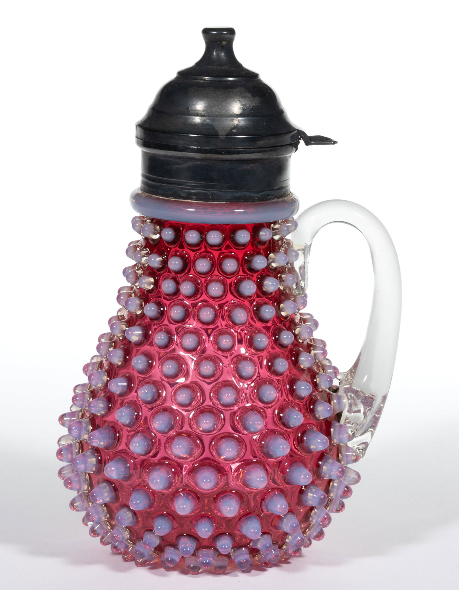 HOBBS NO. 323 DEW DROP / HOBNAIL SYRUP PITCHER (1 of 1)