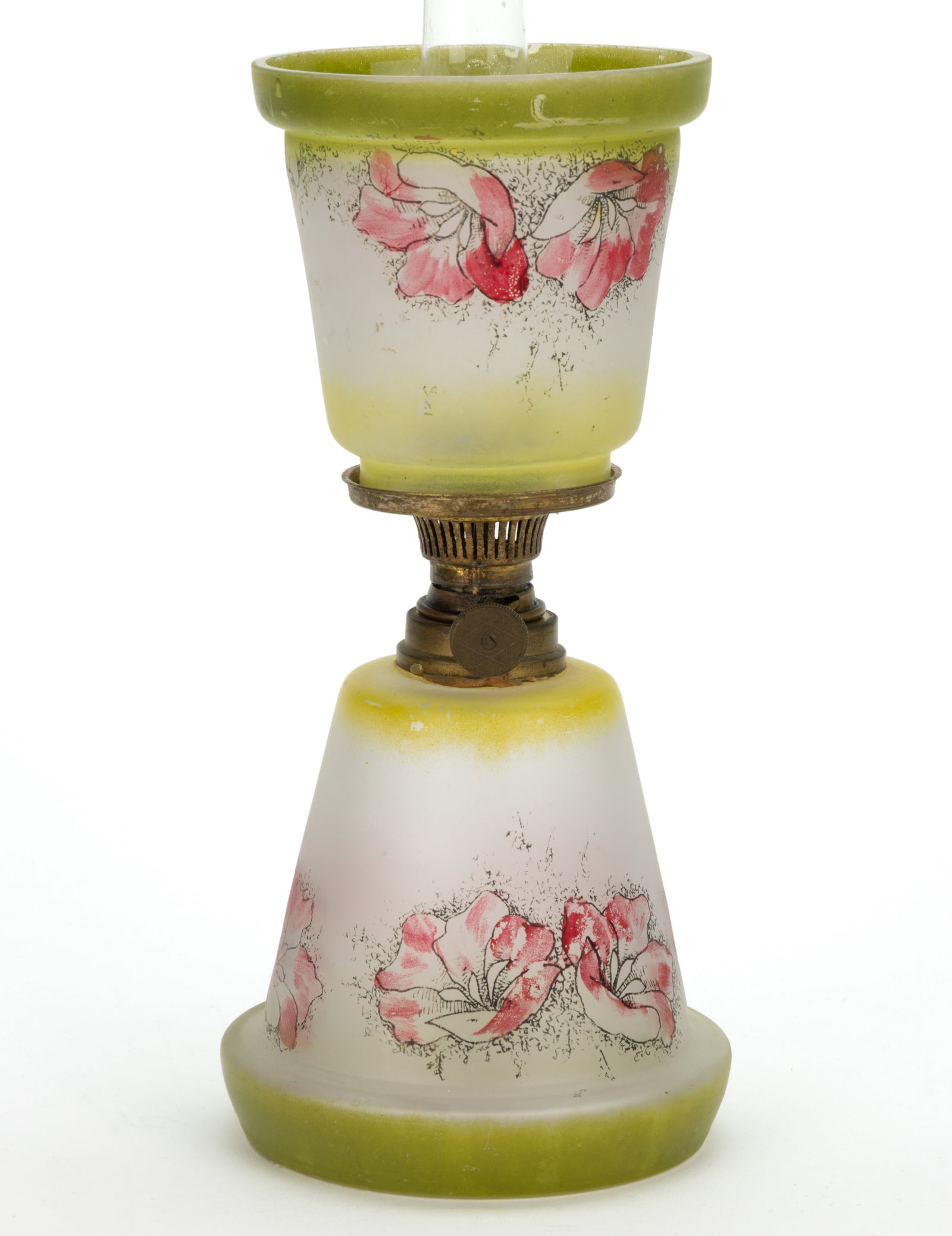UNLISTED VICTORIAN DECORATED MINIATURE LAMP (1 of 1)