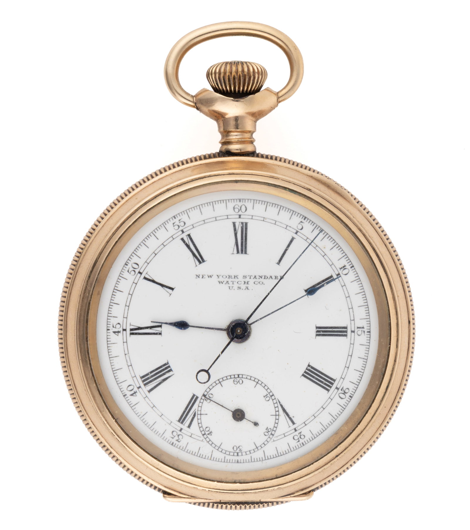 NEW YORK STANDARD GRADE 164 MODEL 13 POCKET WATCH (1 of 3)