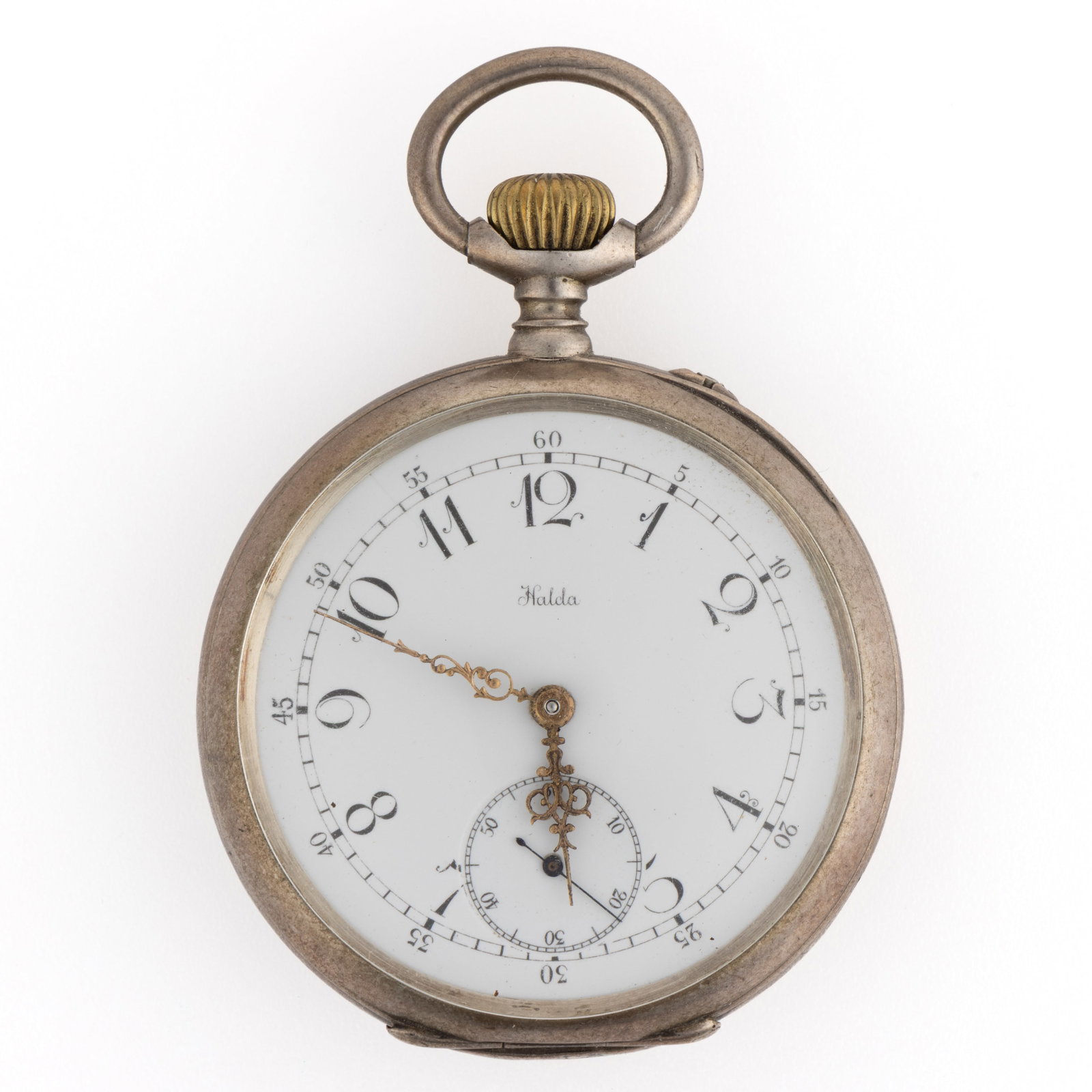 HALDA FICKURFABRICK 15-JEWEL CALIBER Z POCKET WATCH (1 of 4)