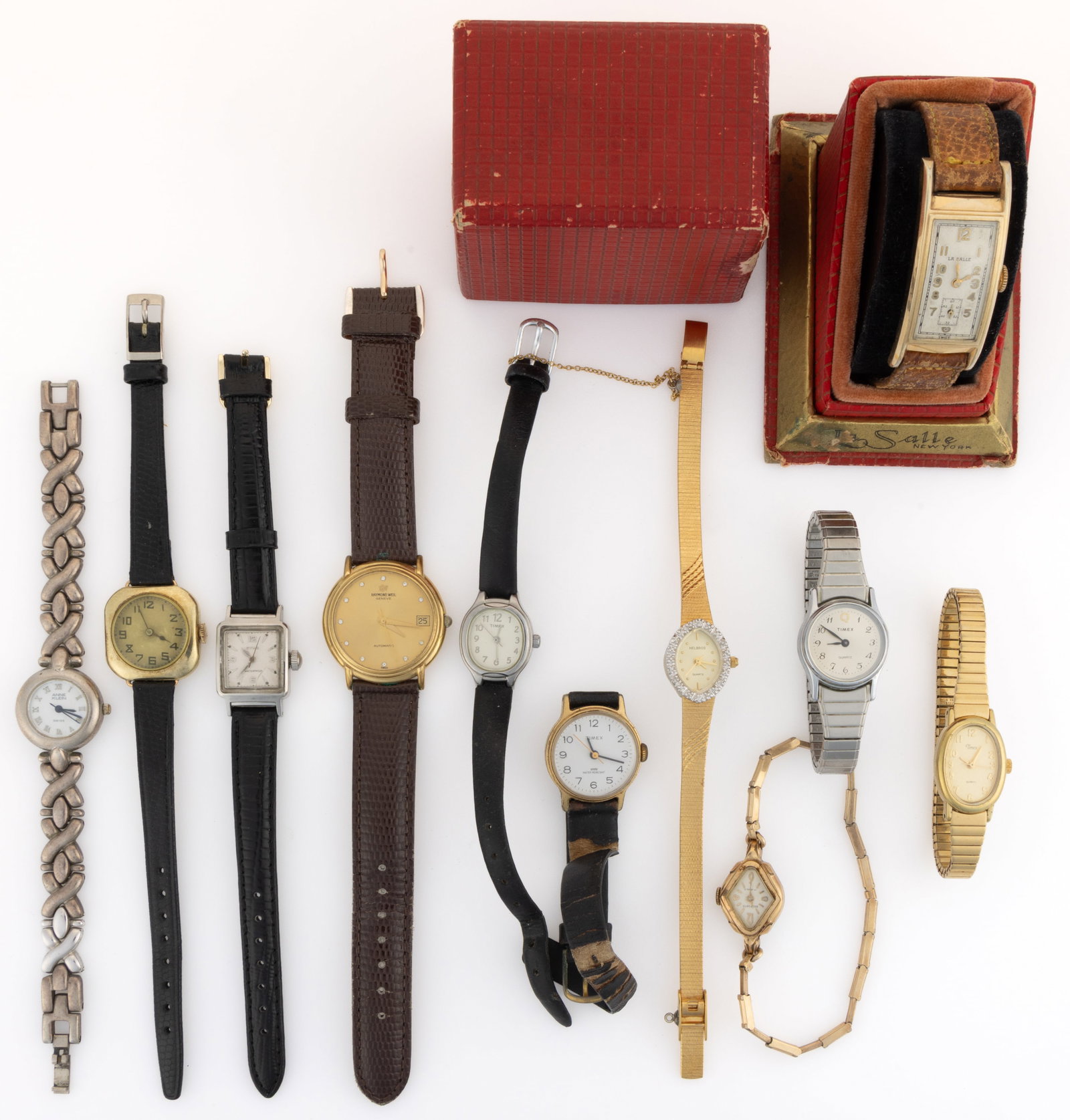 ASSORTED VINTAGE AND CONTEMPORARY LADIES' WRIST WATCHES, LOT OF 11 (1 of 1)