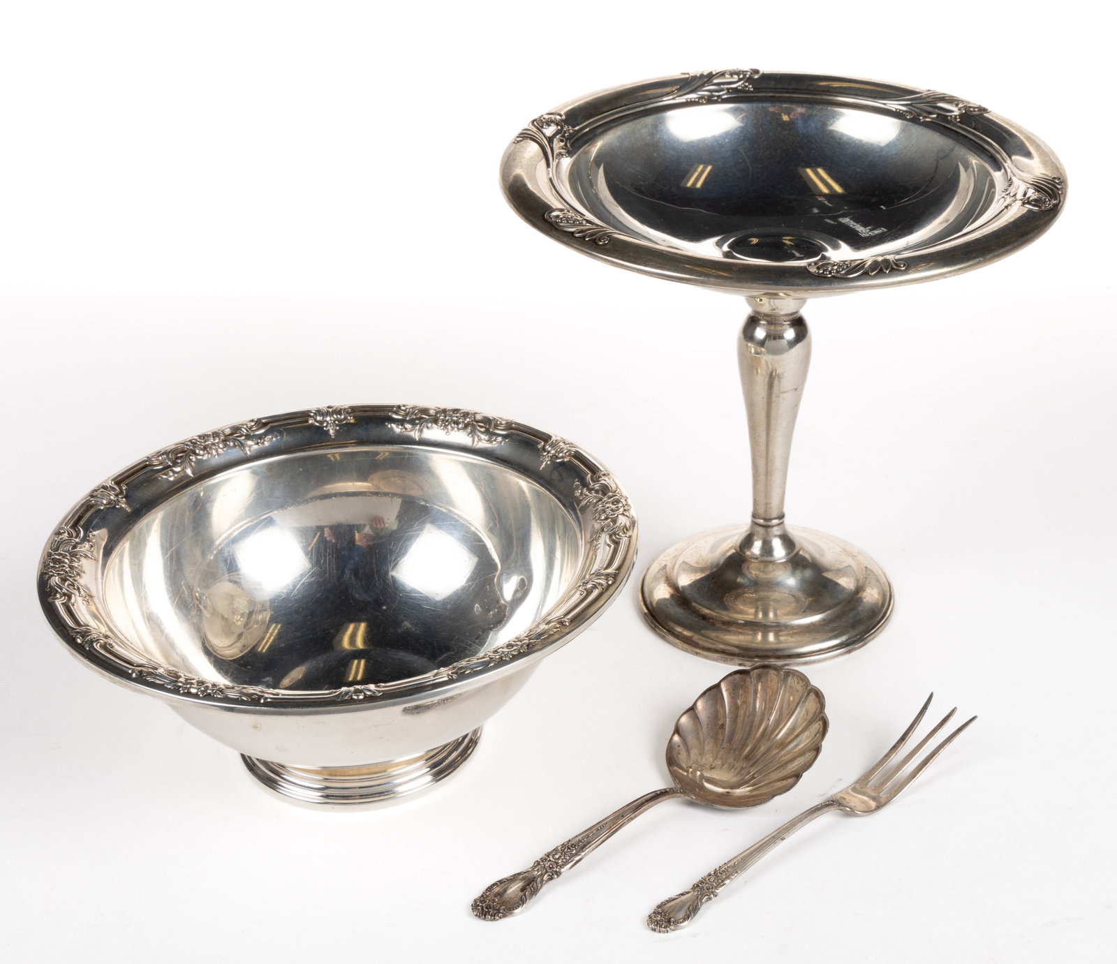 INTERNATIONAL SILVER CO. STERLING SILVER ARTICLES, LOT OF FOUR (1 of 1)