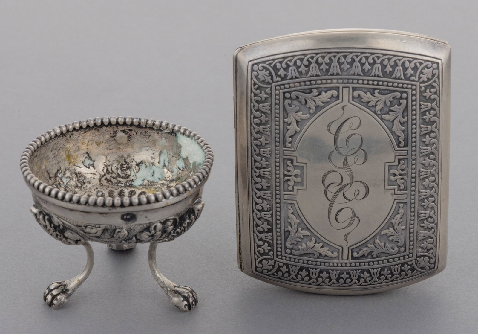 AMERICAN STERLING AND DUTCH 0.833 SILVER ARTICLES, LOT OF TWO (1 of 2)