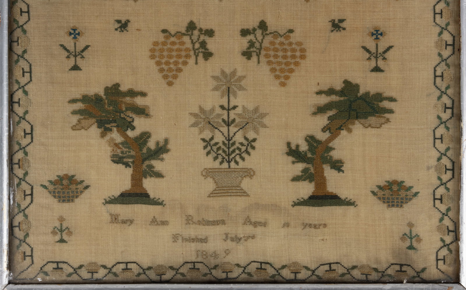 BRITISH PICTORIAL NEEDLEWORK SAMPLER - 3
