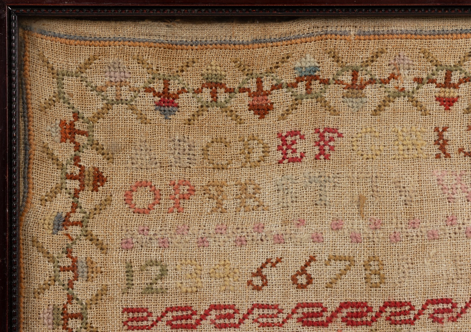 BRITISH NEEDLEWORK SAMPLER - 2