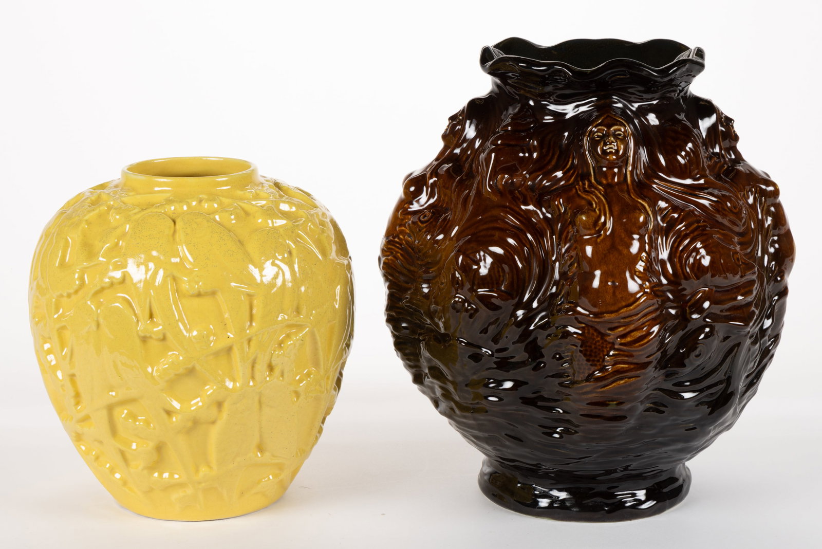 AMERICAN ART POTTERY ARTICLES, LOT OF TWO (1 of 3)
