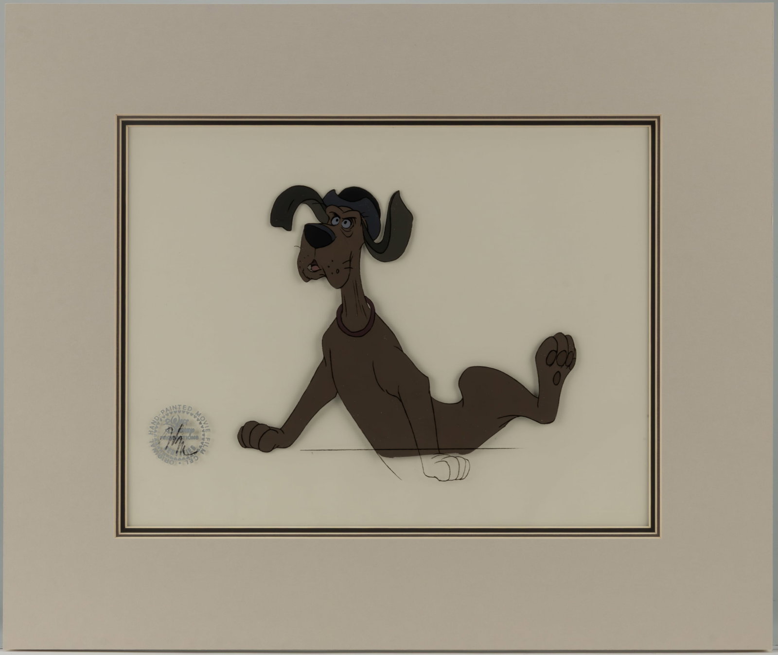 WALT DISNEY NAPOLEON PRODUCTION ANIMATION CEL FROM "THE ARISTOCATS" (1970) (1 of 2)