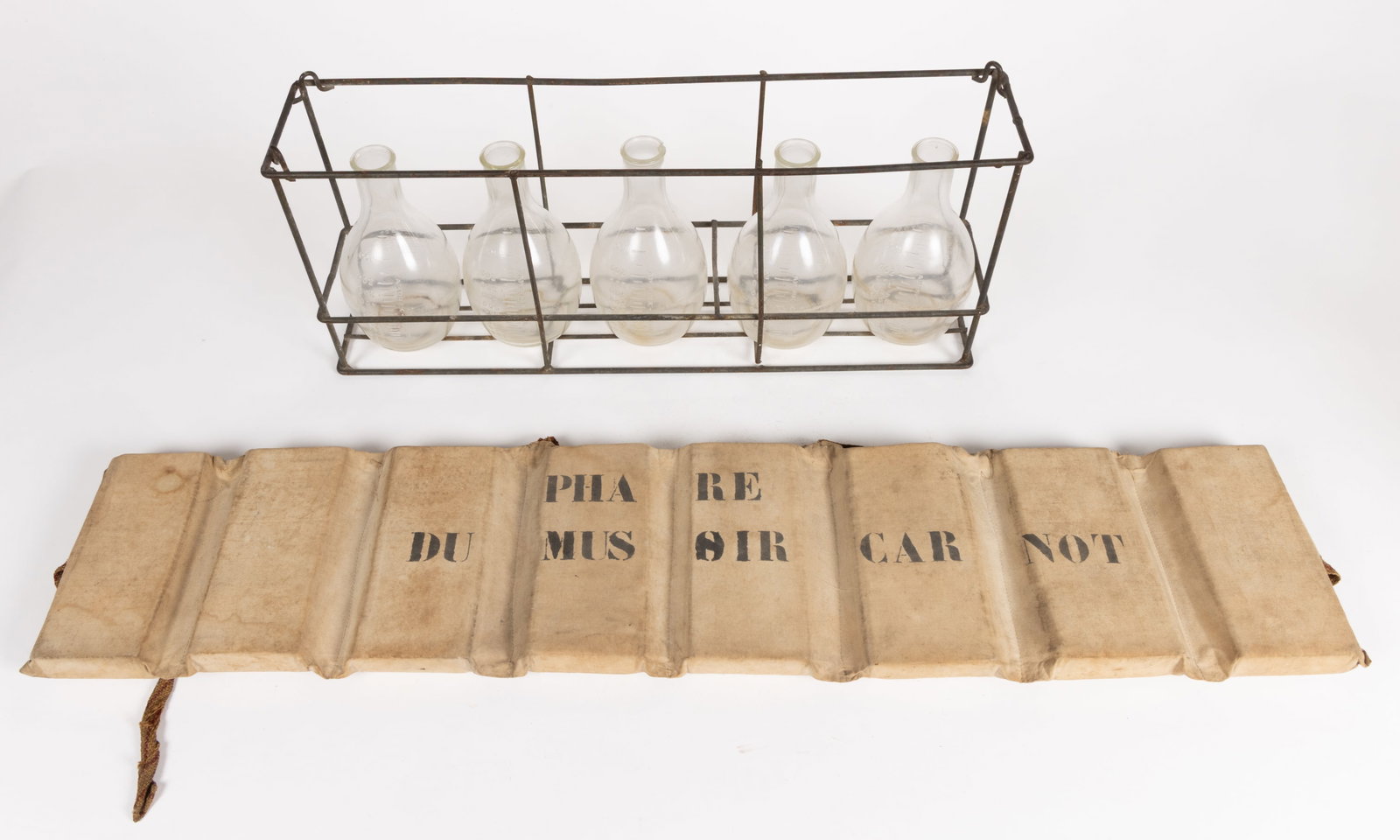 ASSORTED VINTAGE DOMESTIC ARTICLES, LOT OF SEVEN (1 of 3)