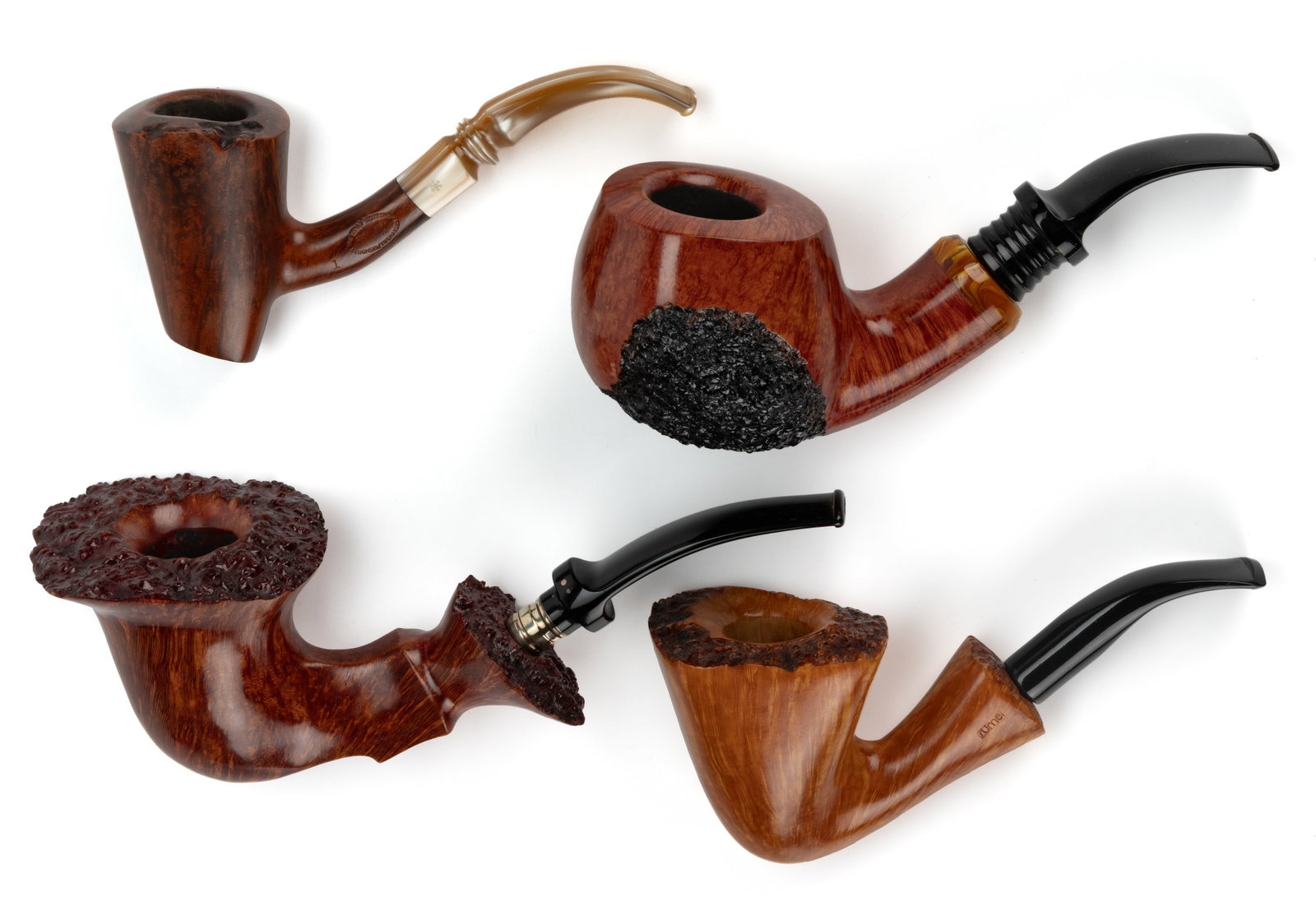 ASSORTED DANISH AND OTHER PIPES, LOT OF FOUR (1 of 1)