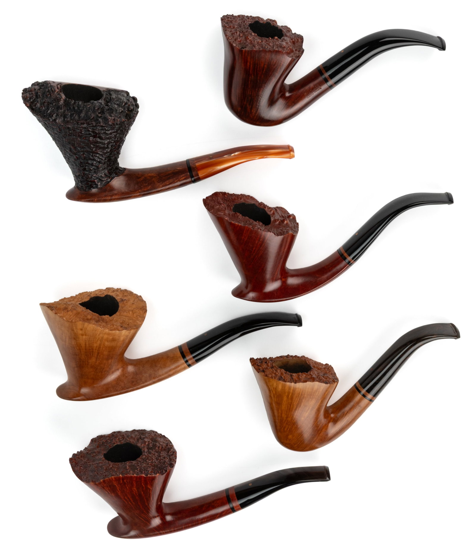 SVEN LAR BY MICHAEL KABIK PIPES, LOT OF SIX (1 of 1)
