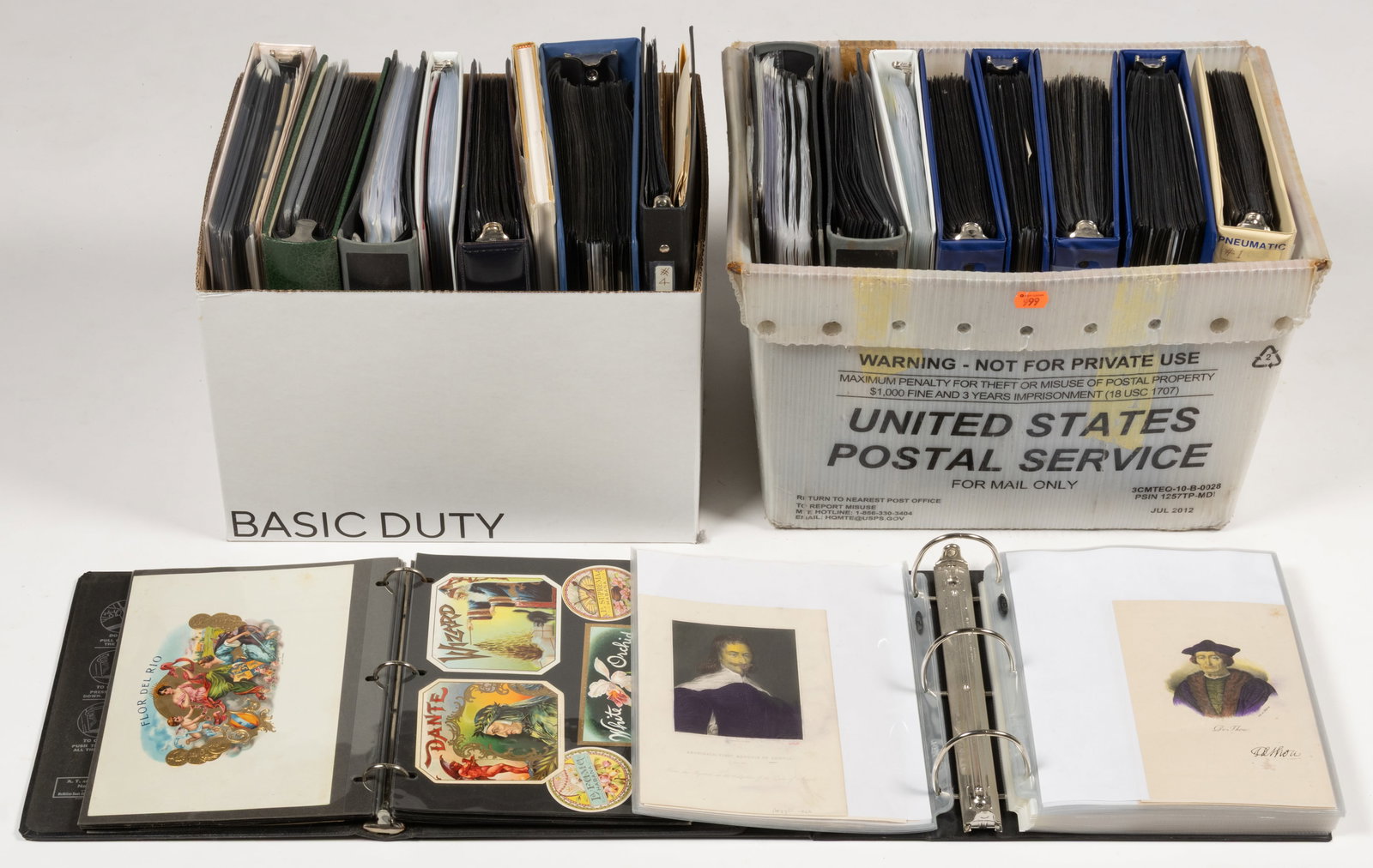 ASSORTED TOBACCO / CIGAR EPHEMERA, UNCOUNTED LOT (1 of 6)
