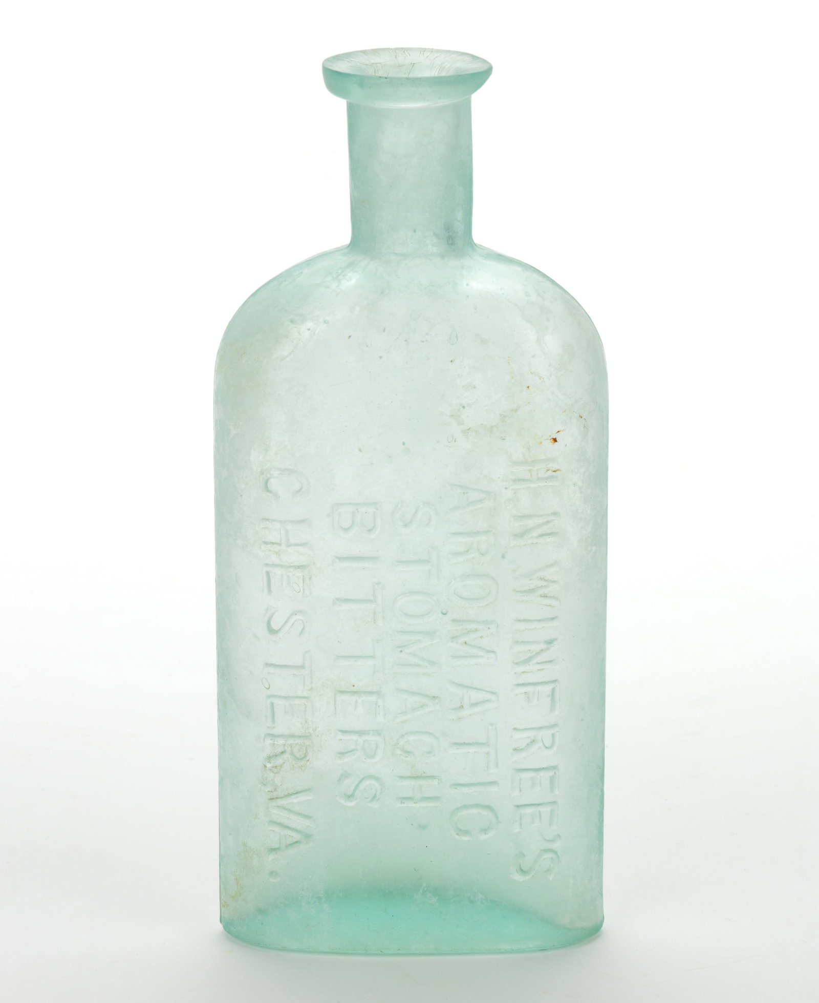 EXTREMELY RARE CHESTER, VIRGINIA STOMACH BITTERS BOTTLE (1 of 1)