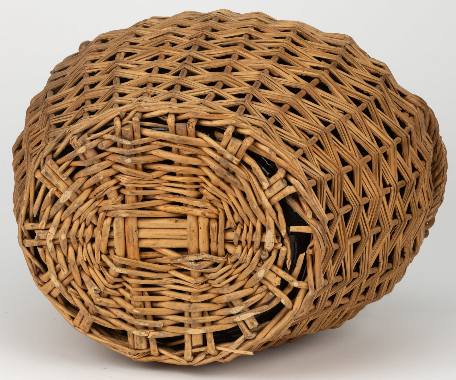 WICKER-WRAPPED DEMIJOHN / UTILITY BOTTLE - 6