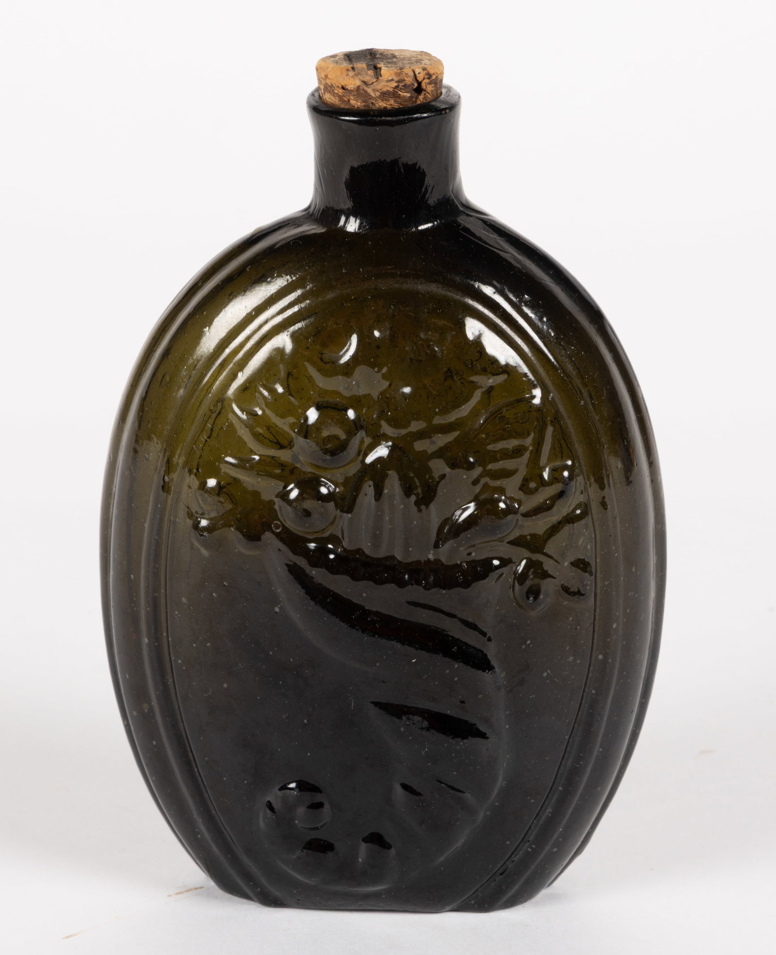 GIII-7 CORNUCOPIA - URN PICTORIAL FLASK (1 of 3)