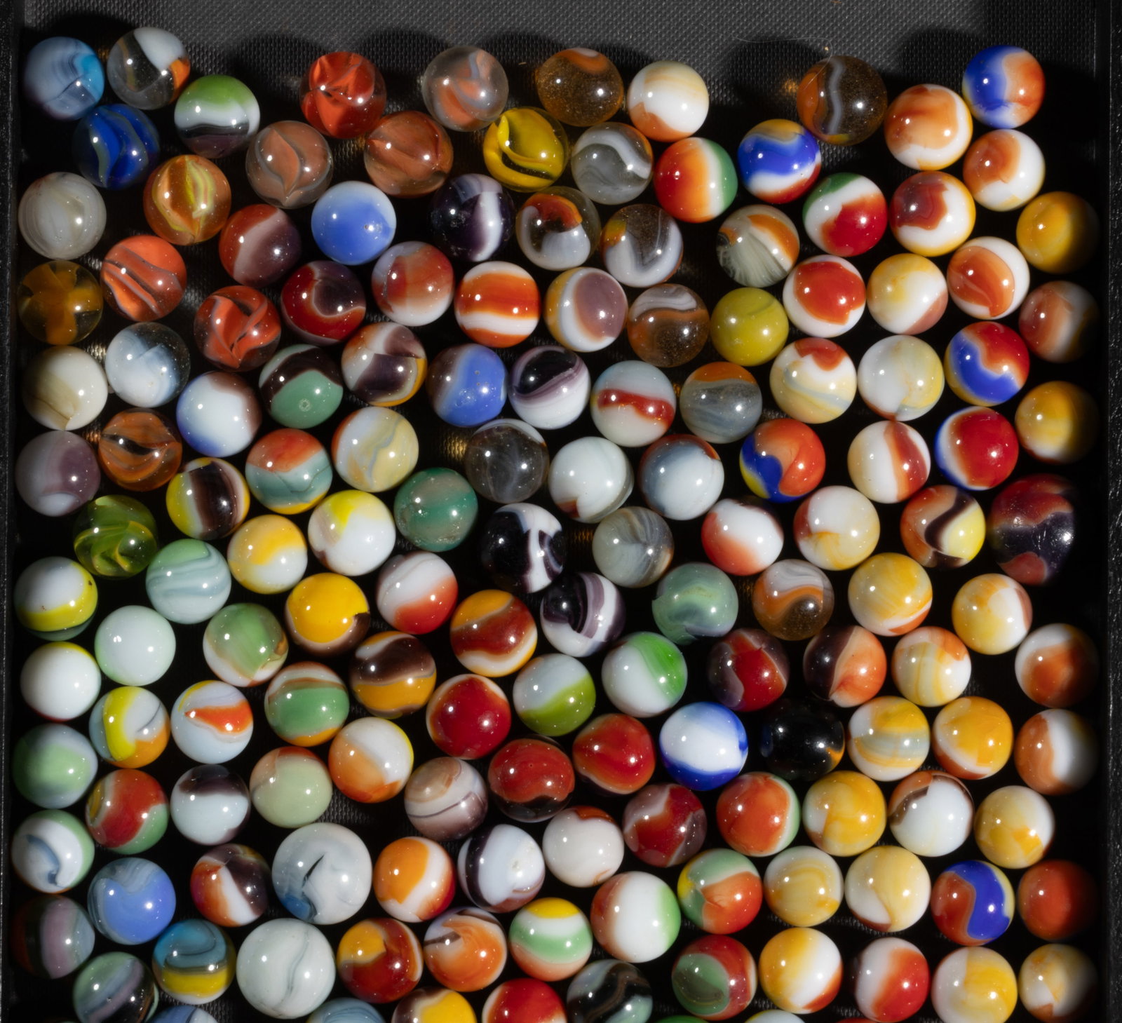 ASSORTED VITRO MACHINE-MADE MARBLES, UNCOUNTED LOT - 3