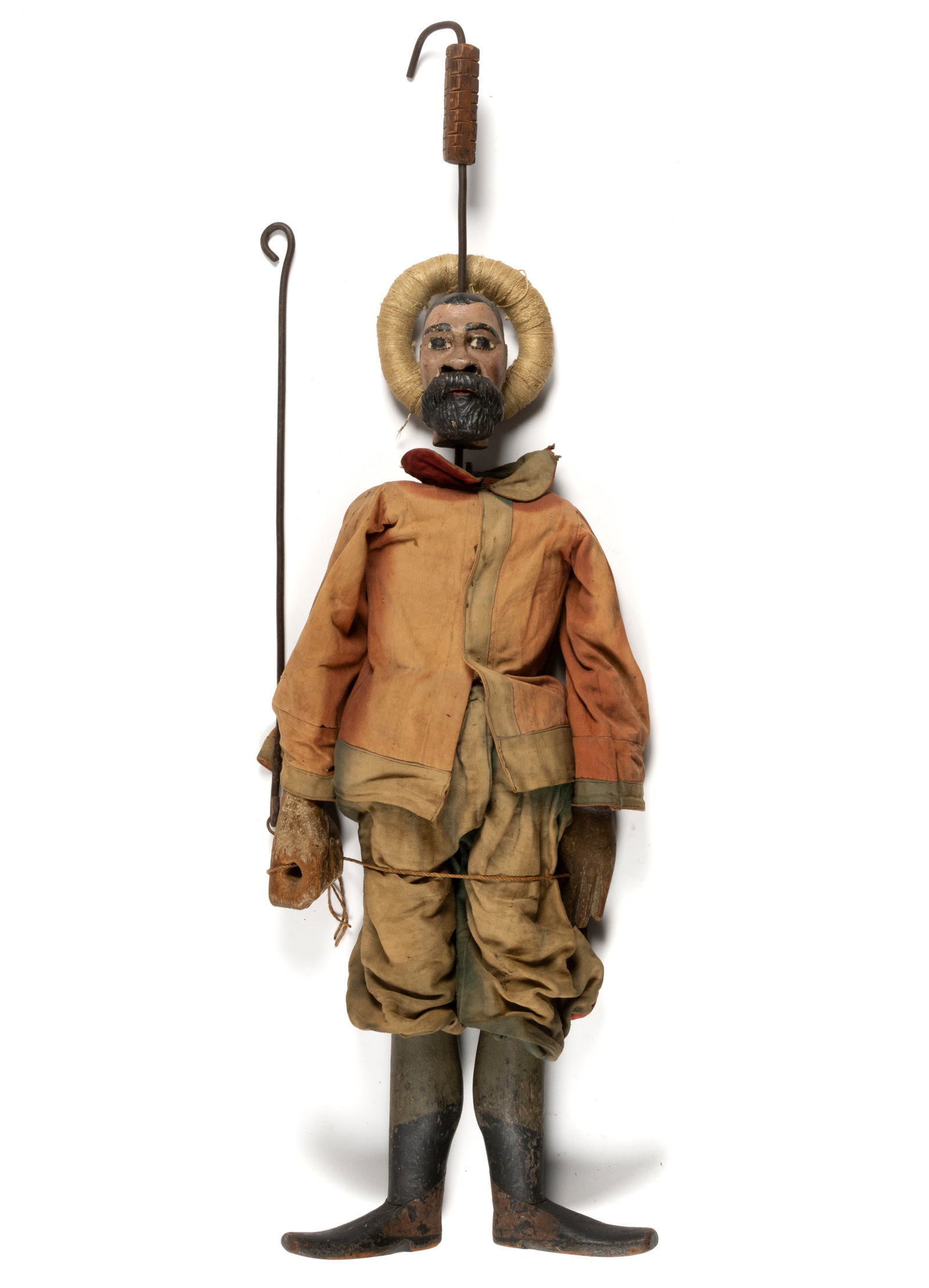 ANTIQUE EUROPEAN MECHANICAL PUPPET / MARIONETTE (1 of 4)