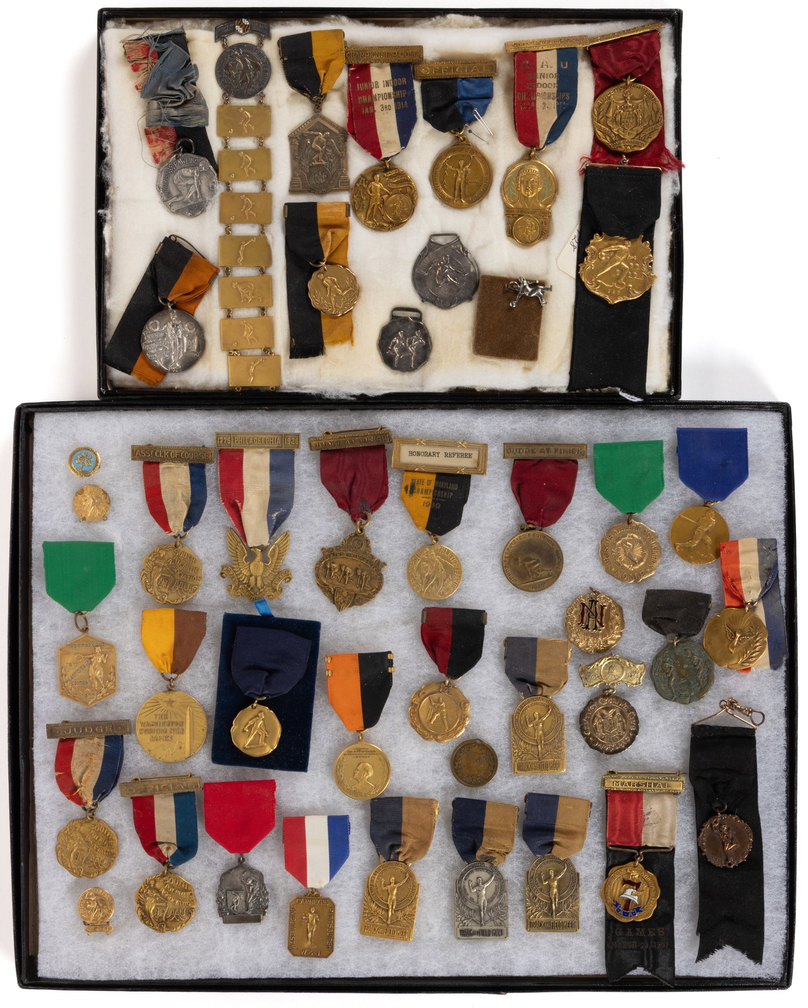 ASSORTED SPORTS AND ACADEMIC MEDALS, UNCOUNTED LOT (1 of 3)