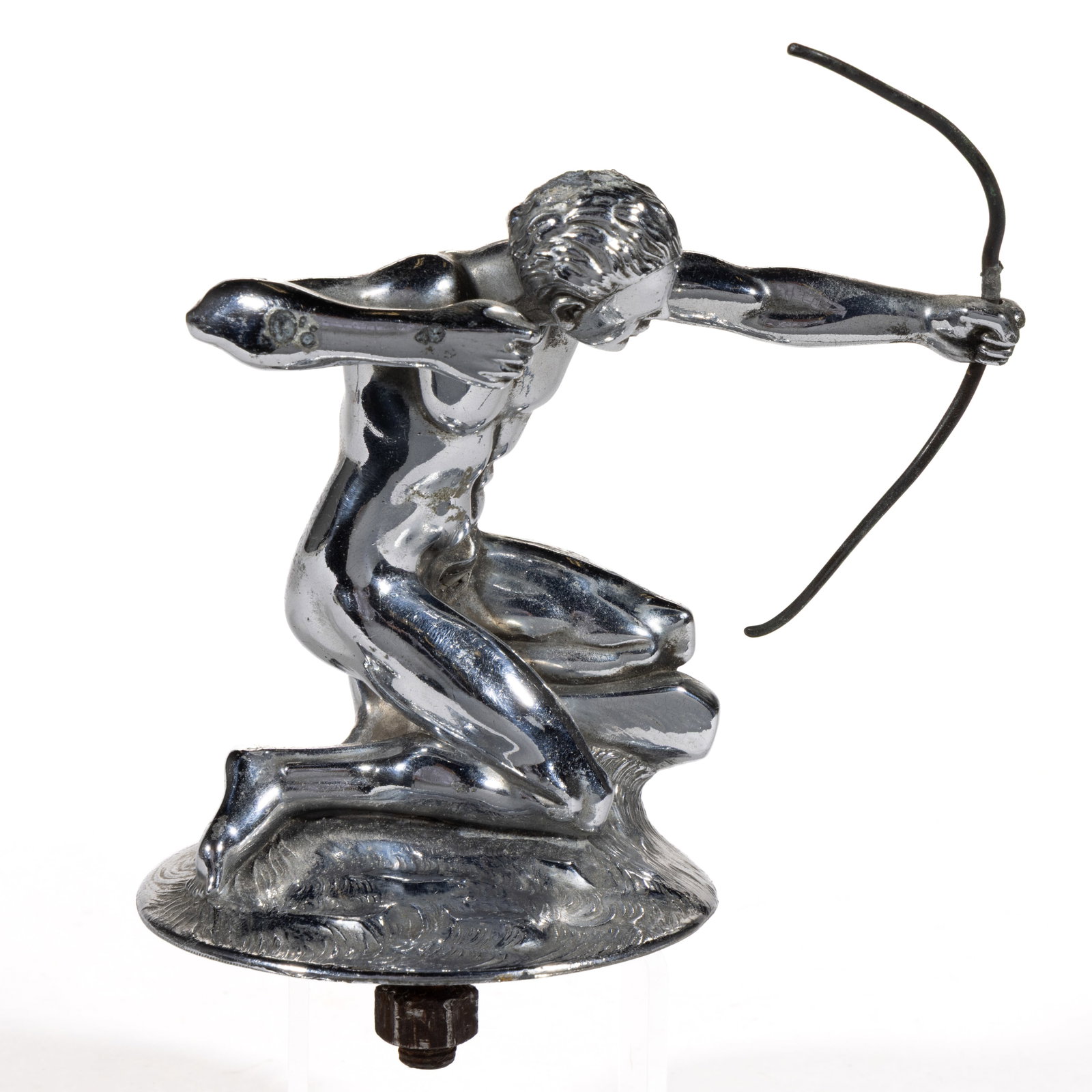 PIERCE ARROW "TIREUR D'ARC" AUTOMOBILE MASCOT / HOOD / RADIATOR ORNAMENT (1 of 5)