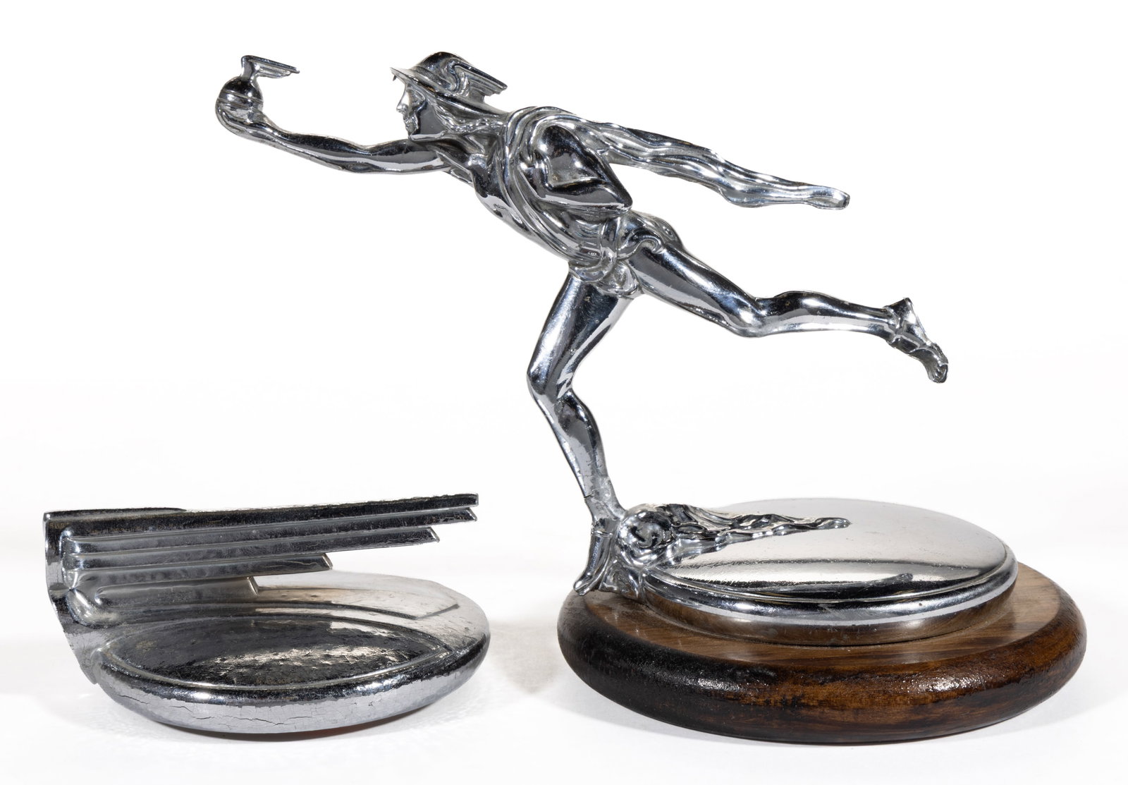 BUICK "MERCURY" AND "8" AUTOMOBILE MASCOTS / HOOD / RADIATOR ORNAMENTS, LOT OF TWO (1 of 4)