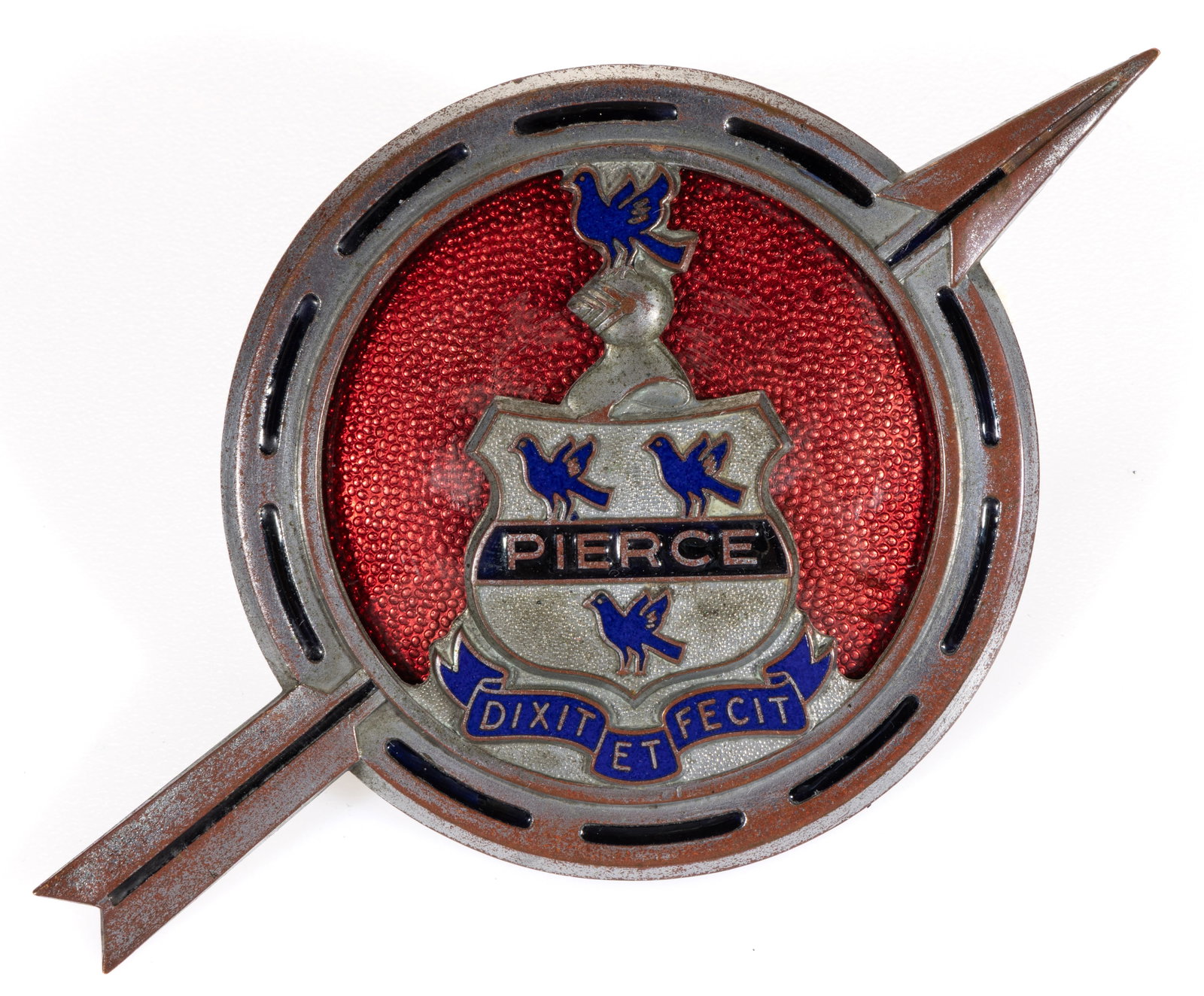 PIERCE ARROW AUTOMOBILE / CAR / VEHICLE RADIATOR EMBLEM (1 of 2)