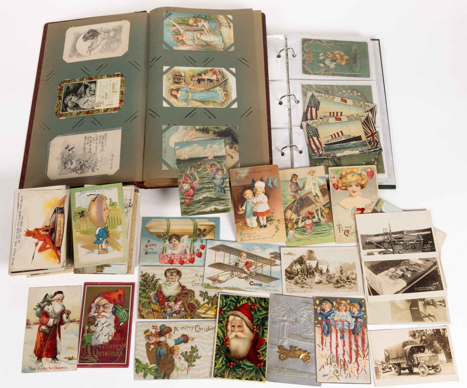ASSORTED ANTIQUE POST CARDS / POSTCARDS, UNCOUNTED LOT (1 of 3)
