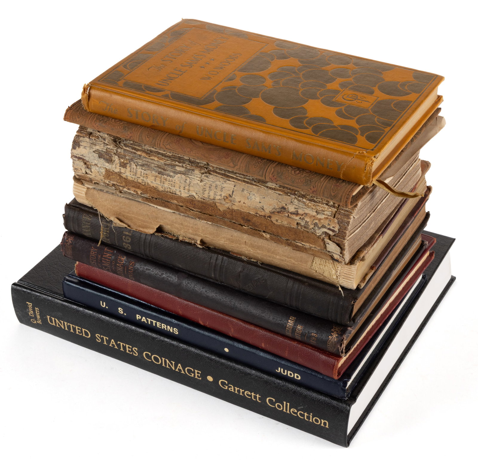 UNITED STATES AND BRITISH COINAGE HISTORY AND REFERENCE VOLUMES, LOT OF NINE (1 of 1)