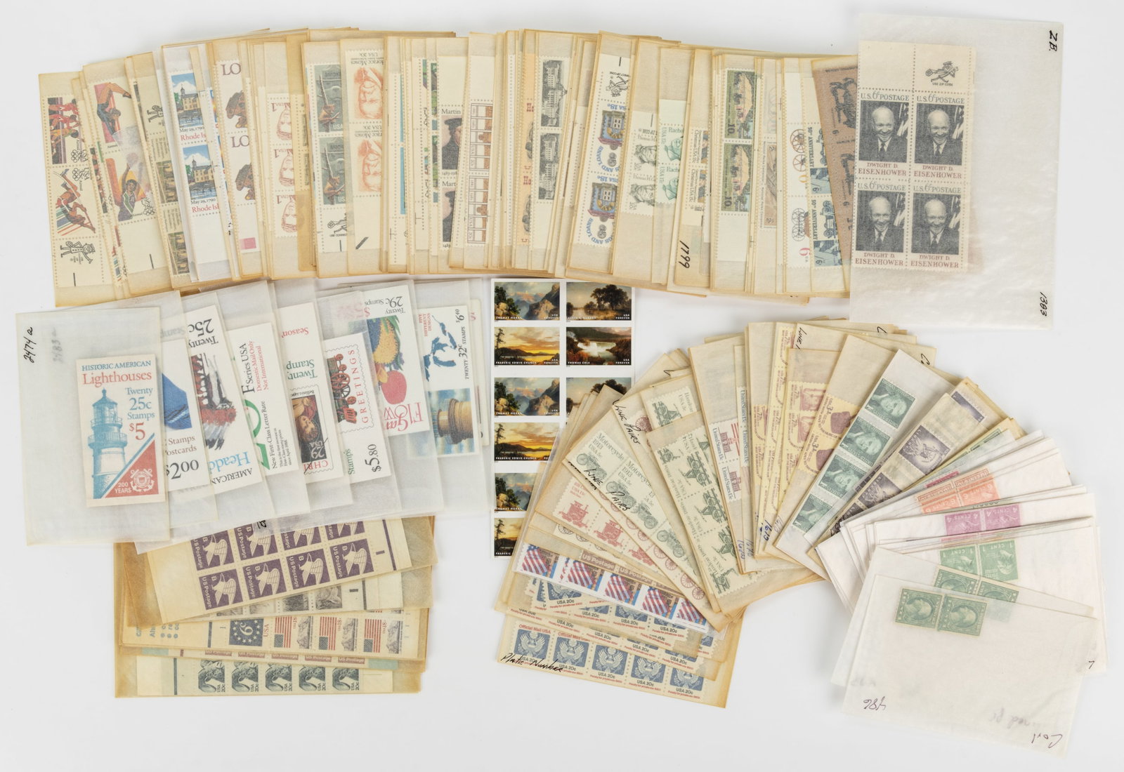 UNITED STATES UNUSED POSTAGE STAMPS, UNCOUNTED LOT (1 of 1)