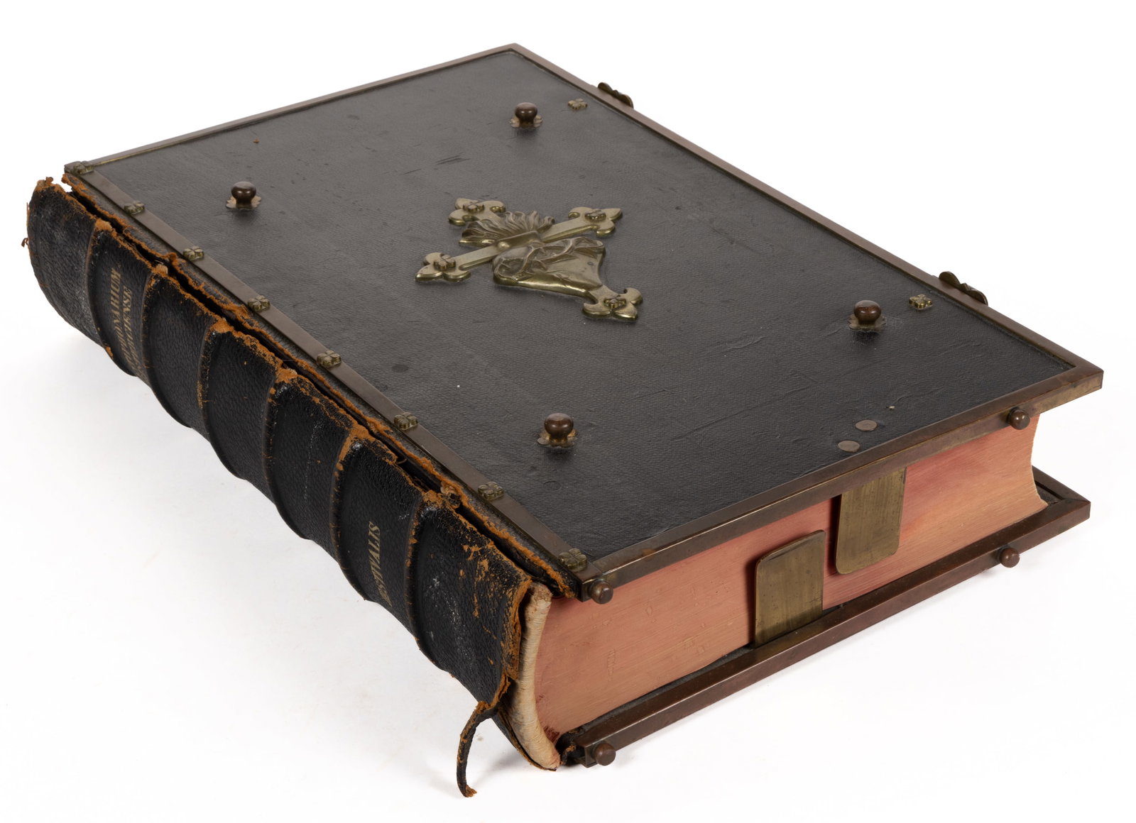 MASSIVE PRE-VATICAN II CISTERCIAN ORDER LITURGICAL CHOIR BOOK (1 of 4)