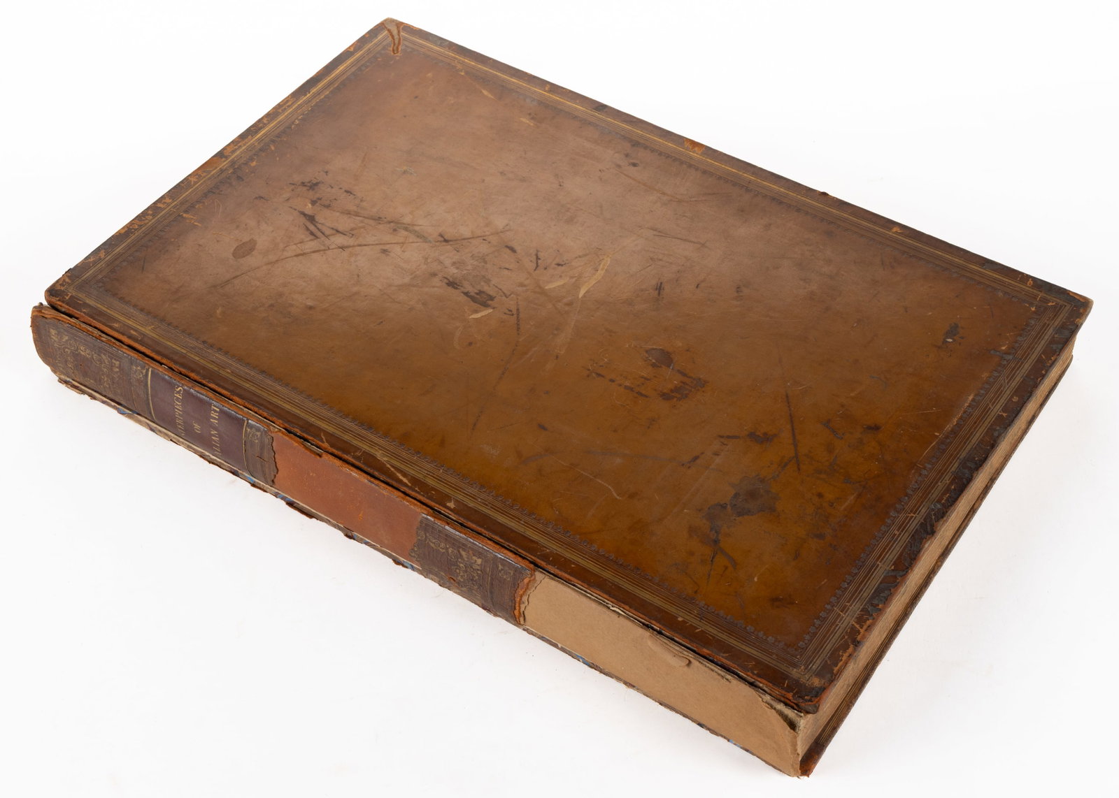 ANTIQUARIAN ITALIAN FINE ART ILLUSTRATED FOLIO VOLUME (1 of 5)