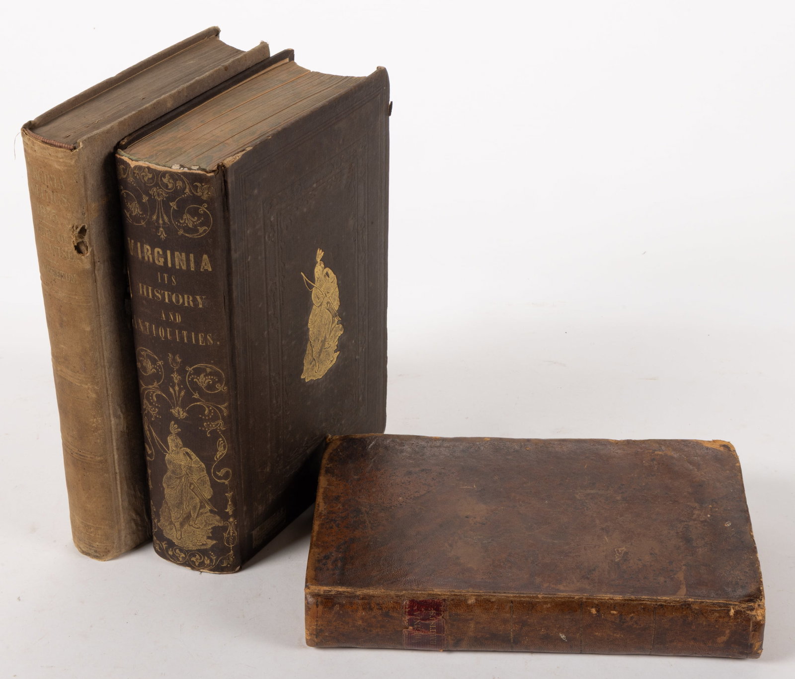 ANTIQUARIAN VIRGINIA HISTORICAL VOLUMES, LOT OF THREE (1 of 5)