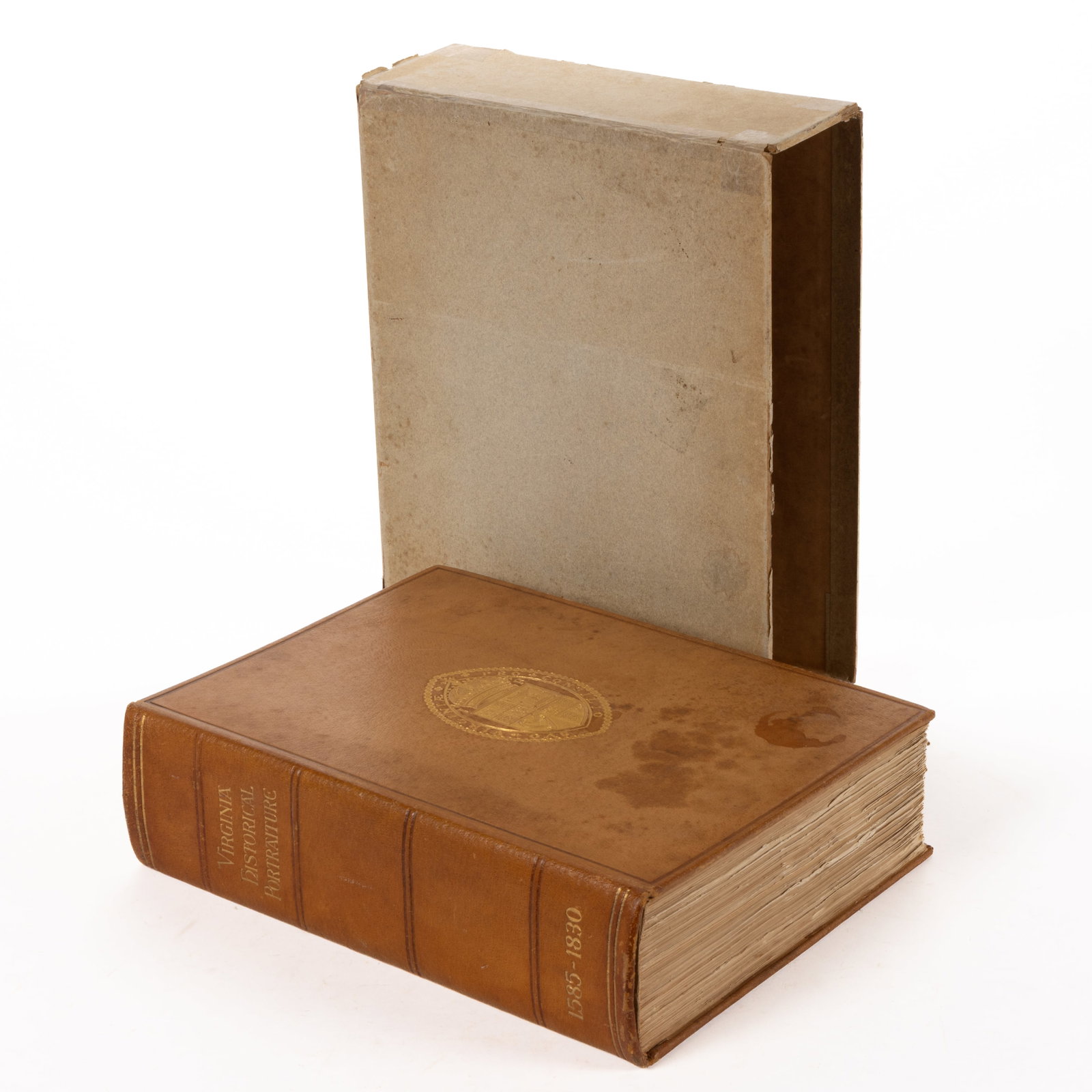 ANTIQUARIAN VIRGINIA HISTORICAL PORTRAITS FOLIO VOLUME (1 of 2)