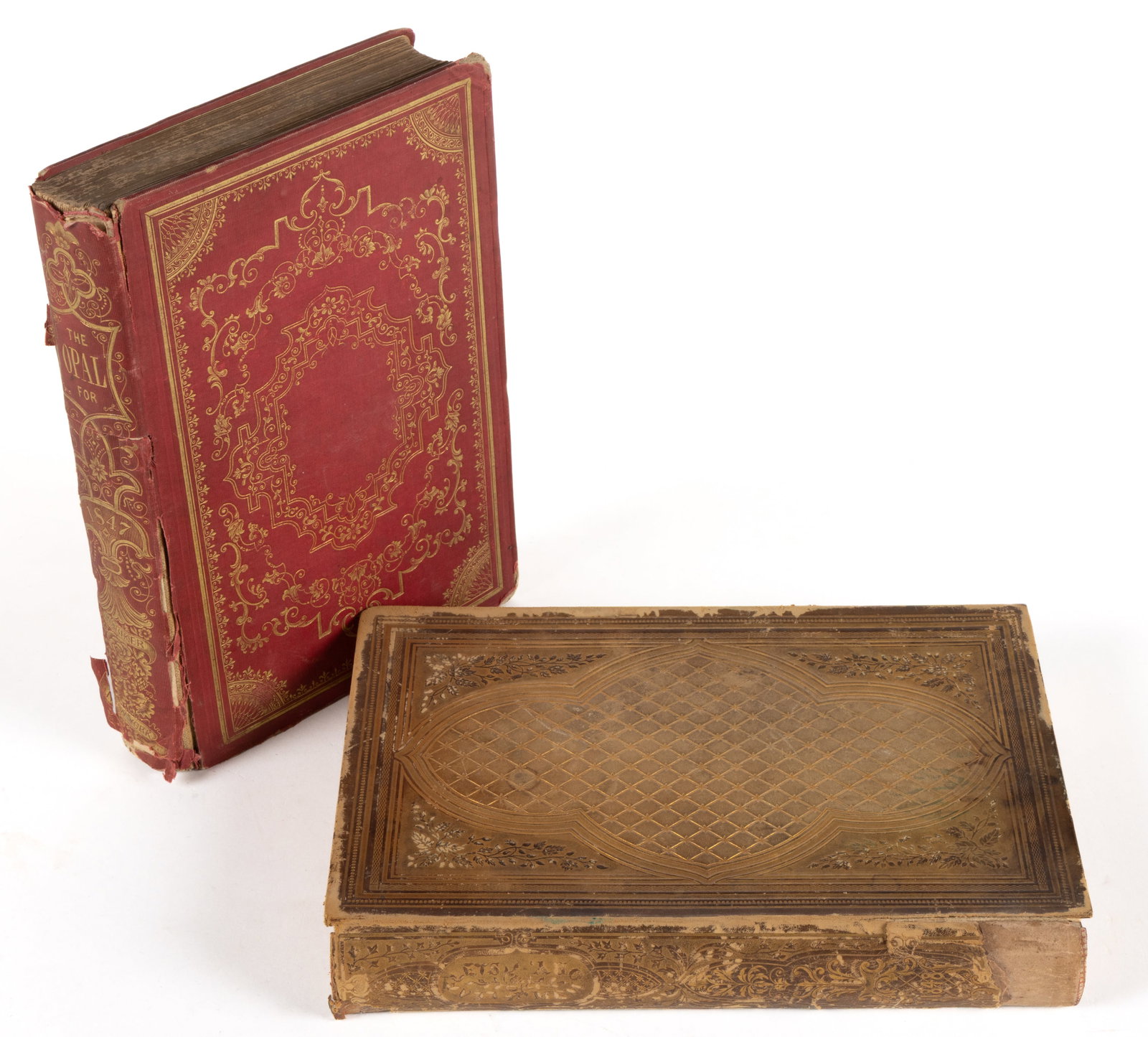 ANTIQUARIAN GIFT / PRESENTATION ILLUSTRATED VOLUMES, LOT OF TWO (1 of 5)