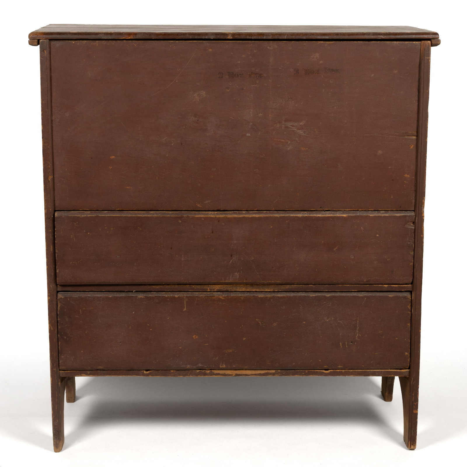NEW ENGLAND PAINTED PINE MULE CHEST (1 of 7)