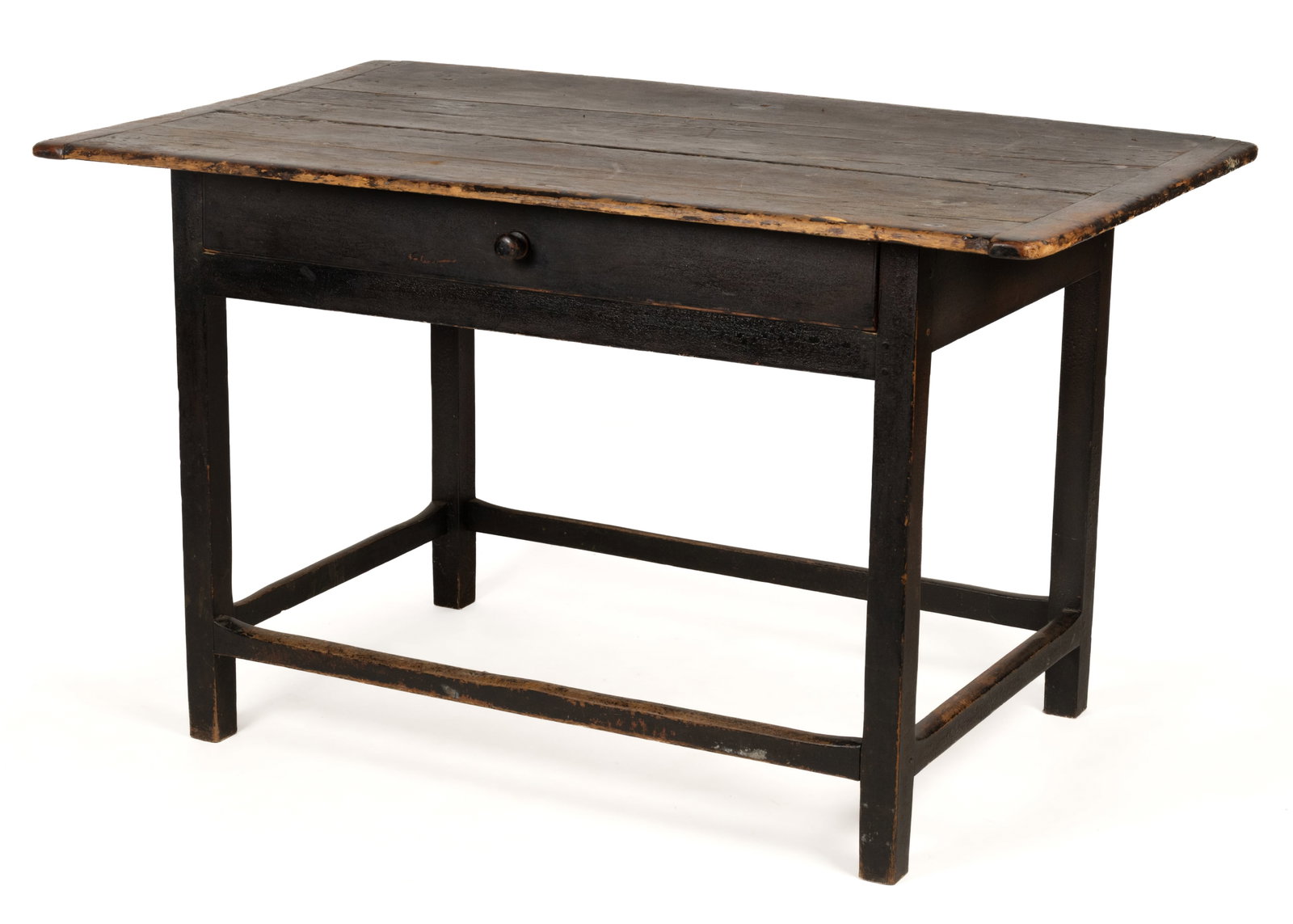 NEW ENGLAND PAINTED PINE WORK TABLE (1 of 9)