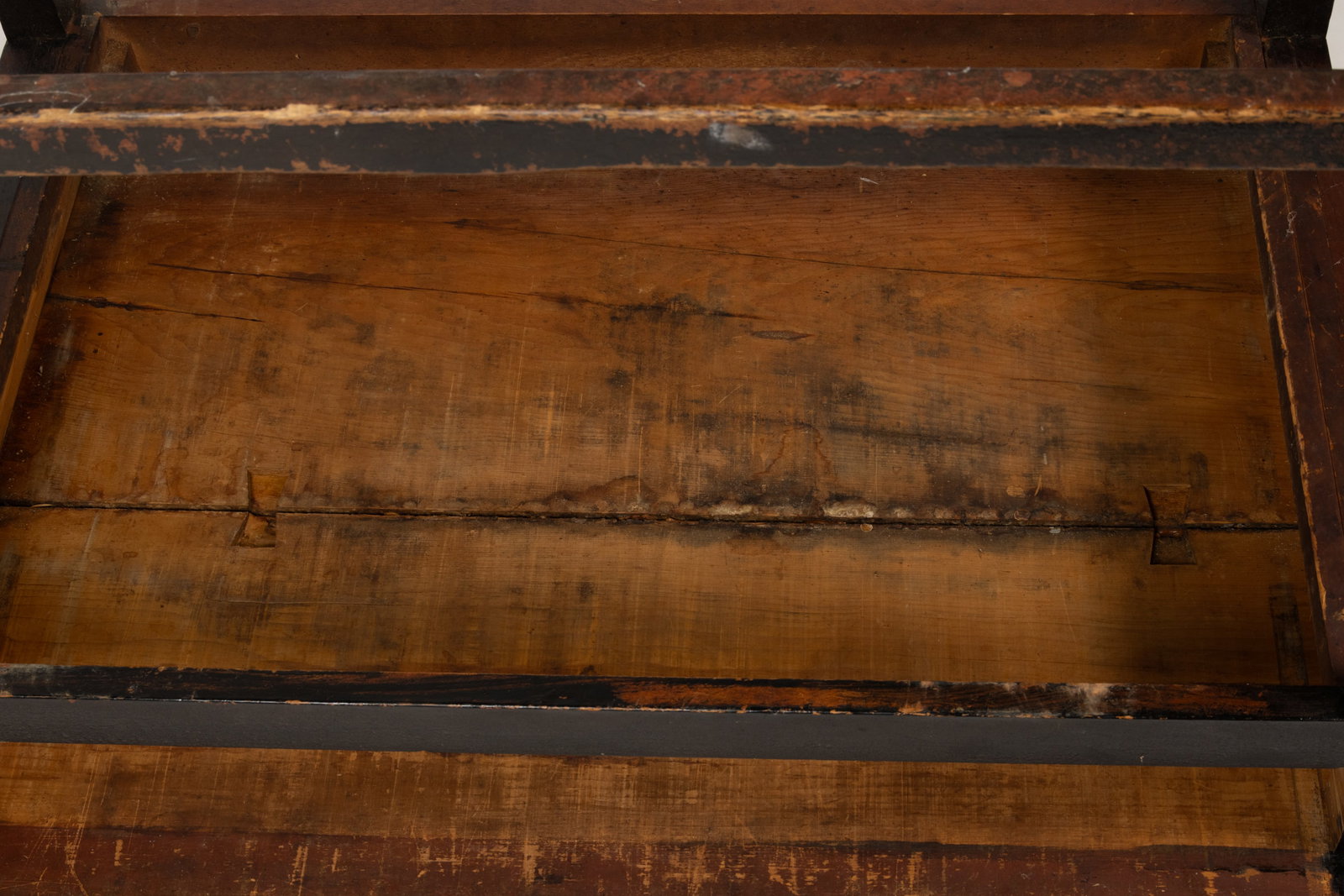 NEW ENGLAND PAINTED PINE WORK TABLE - 9
