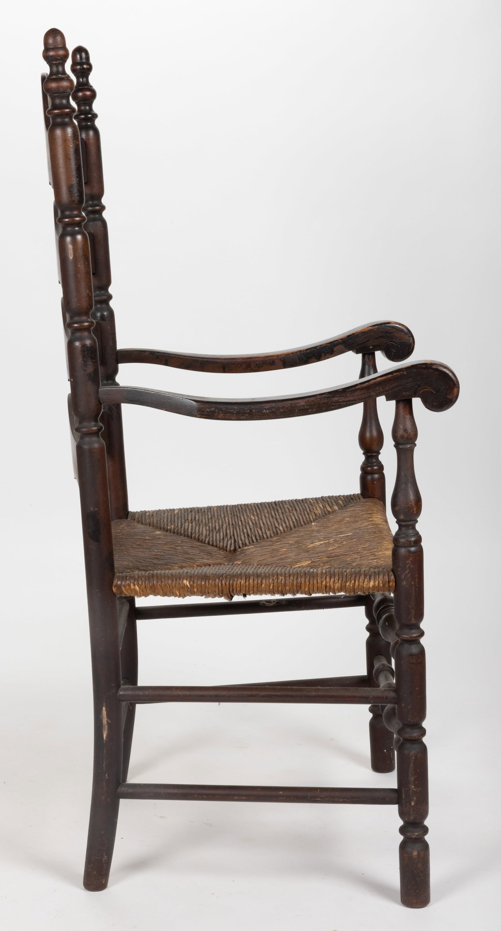 NEW ENGLAND LADDERBACK ARMCHAIR - 2