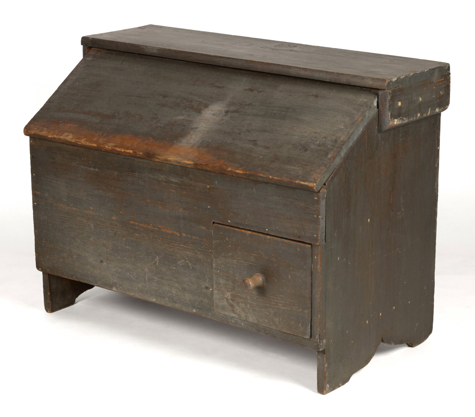 AMERICAN PAINTED PINE AND POPLAR GRAIN / MEAL BIN (1 of 8)