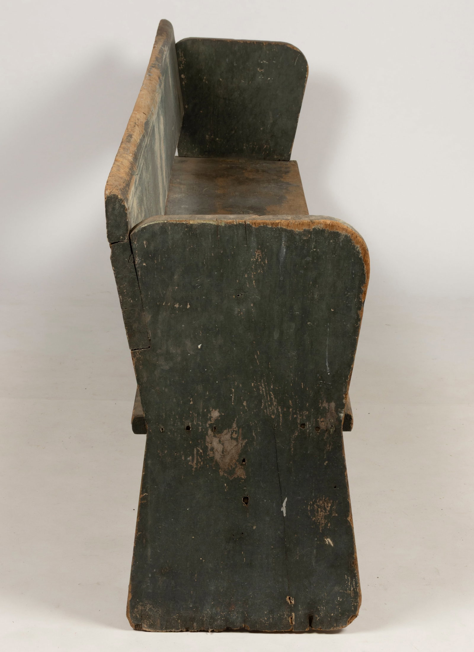AMERICAN PAINTED PINE BENCH - 2