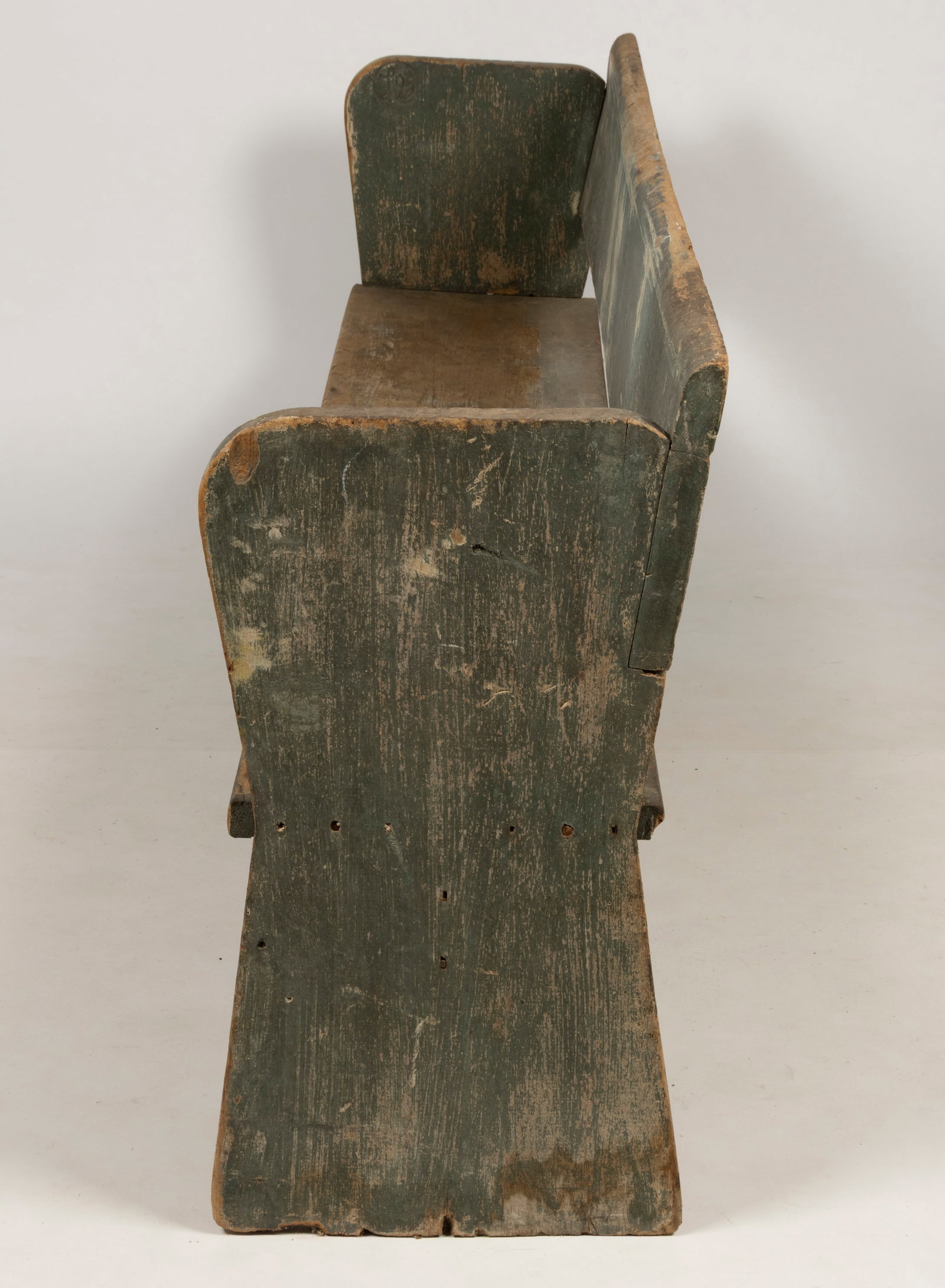 AMERICAN PAINTED PINE BENCH - 4