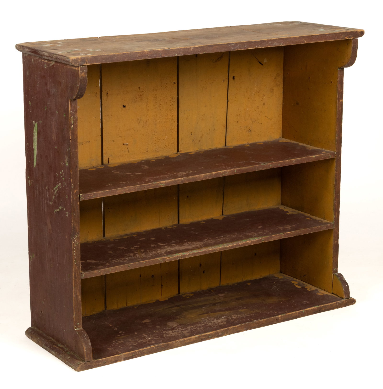 AMERICAN PAINTED POPLAR OPEN CUPBOARD TOP (1 of 5)