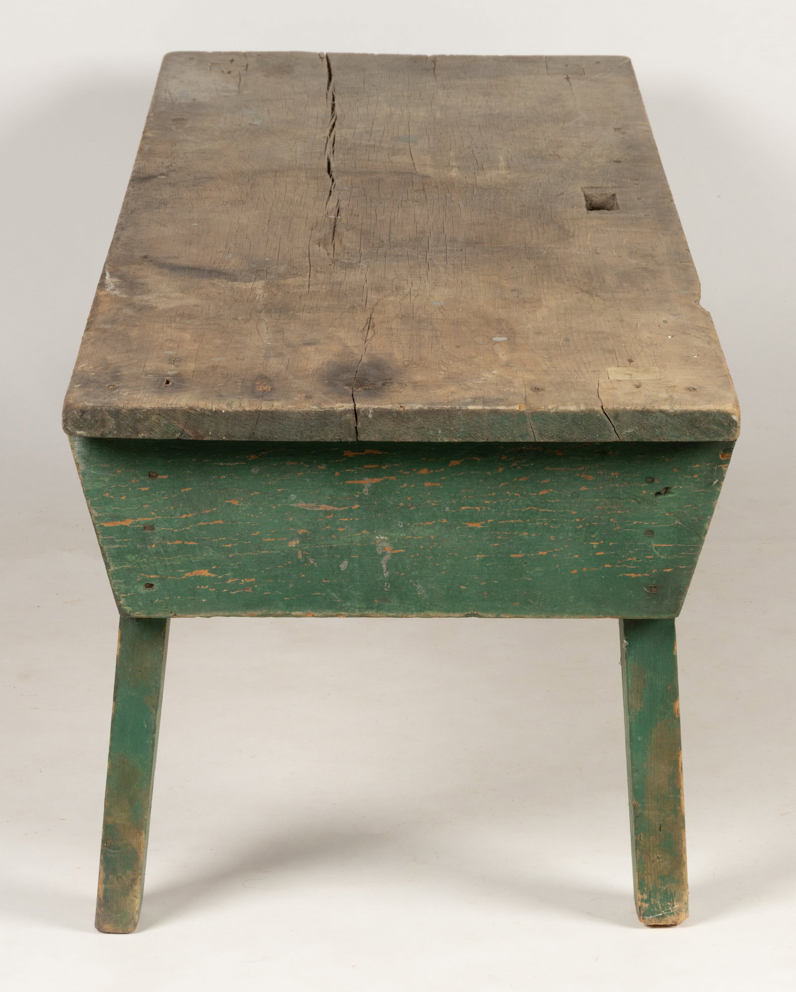 AMERICAN PAINTED PINE WORK BENCH / LOW TABLE - 2