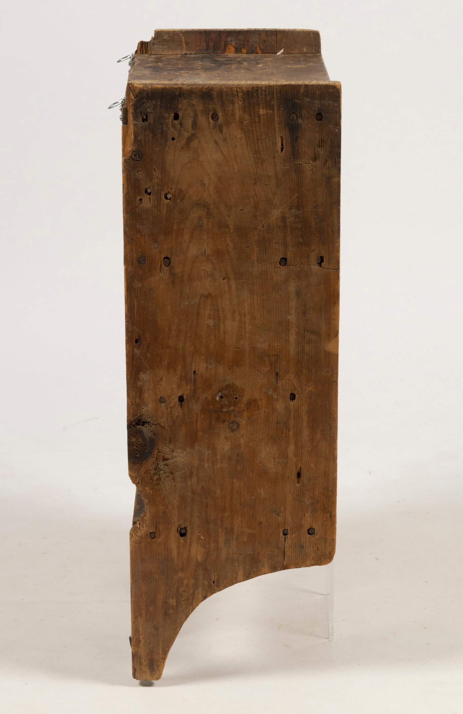 AMERICAN PINE HANGING WALL SHELF - 3