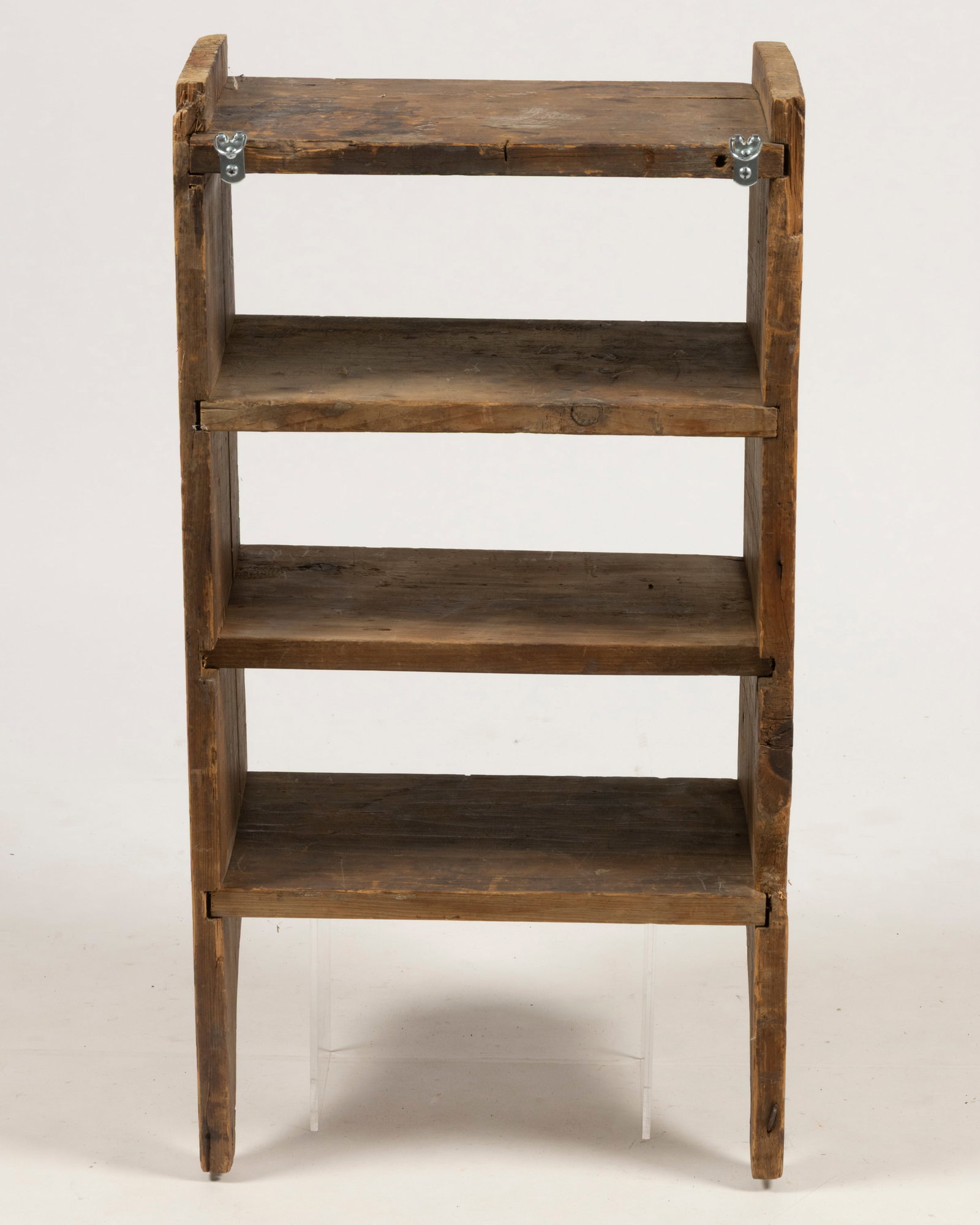 AMERICAN PINE HANGING WALL SHELF - 4
