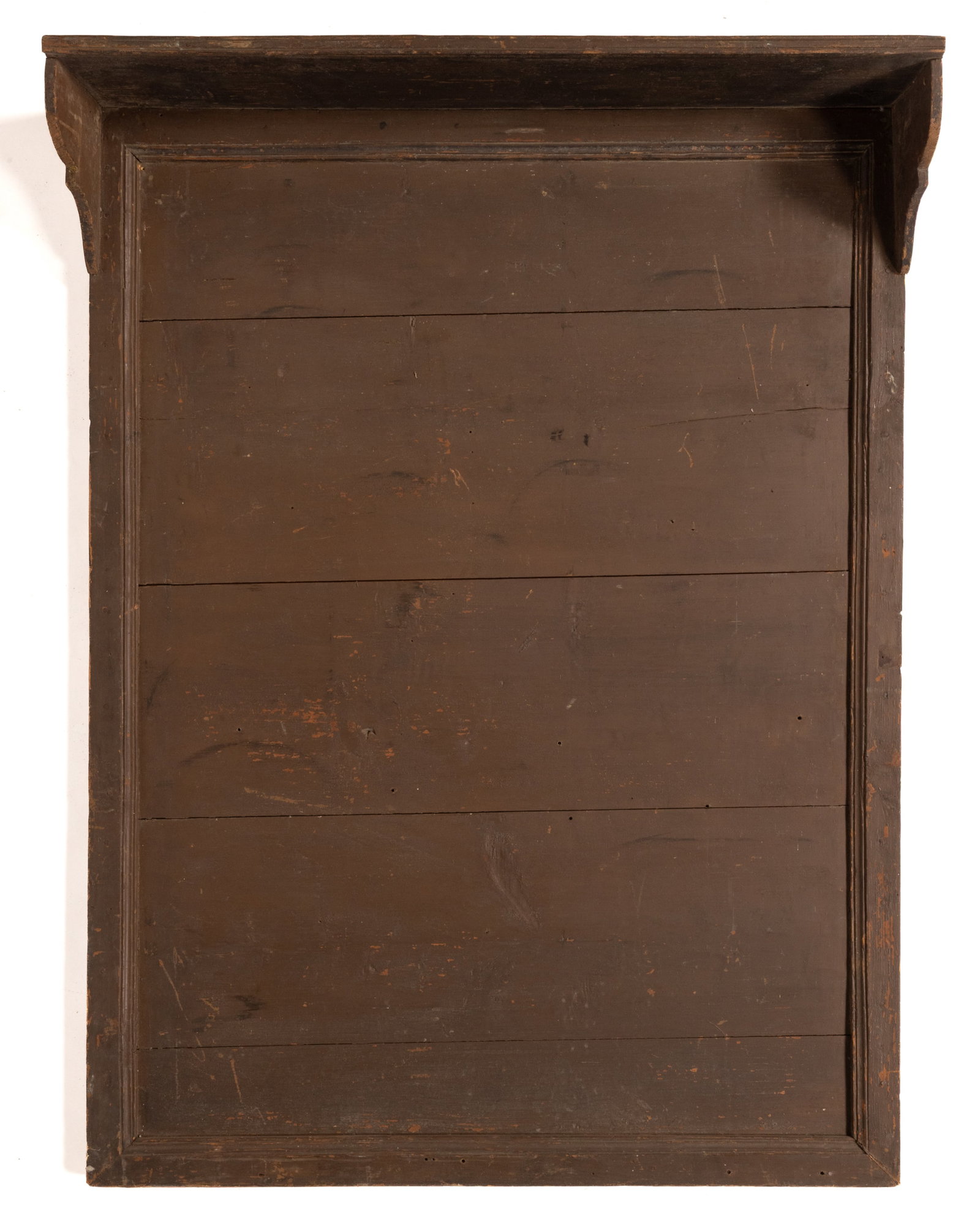 AMERICAN PAINTED PINE ARCHITECTURAL PANEL / WALL SHELF (1 of 3)