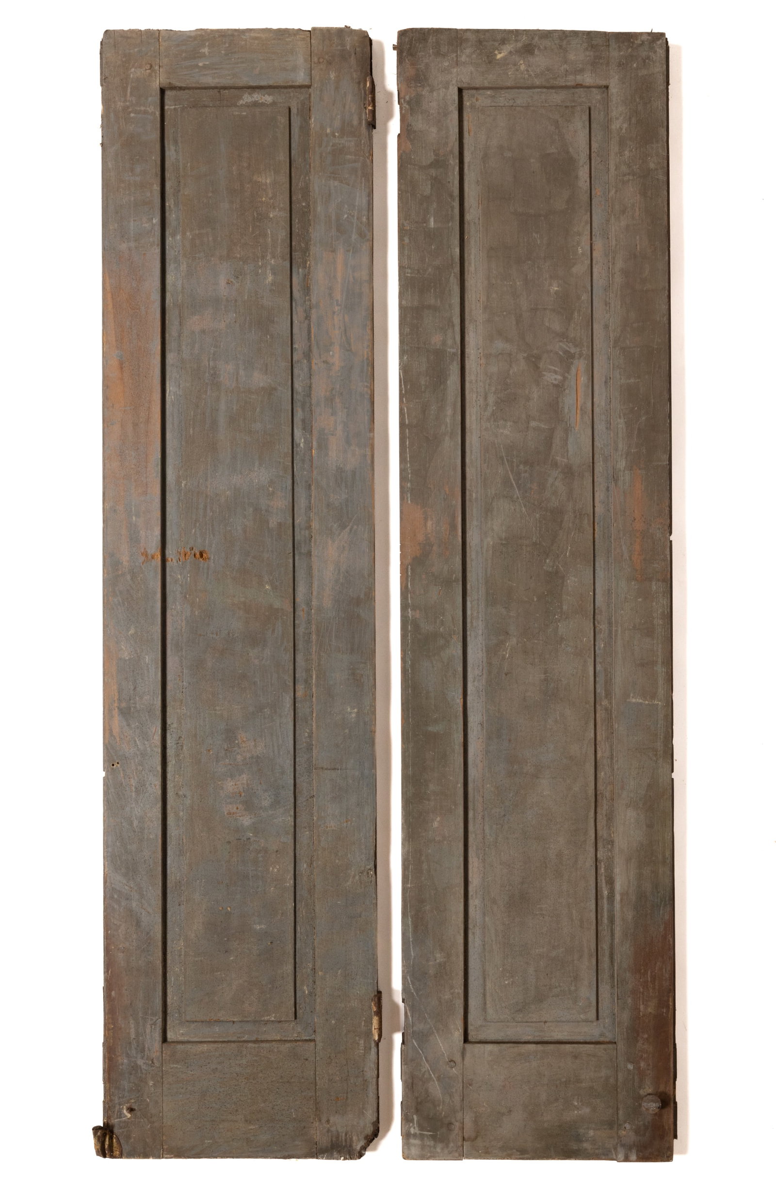 MID-ATLANTIC POPLAR PANELED ARCHITECTURAL DOORS, PAIR (1 of 2)