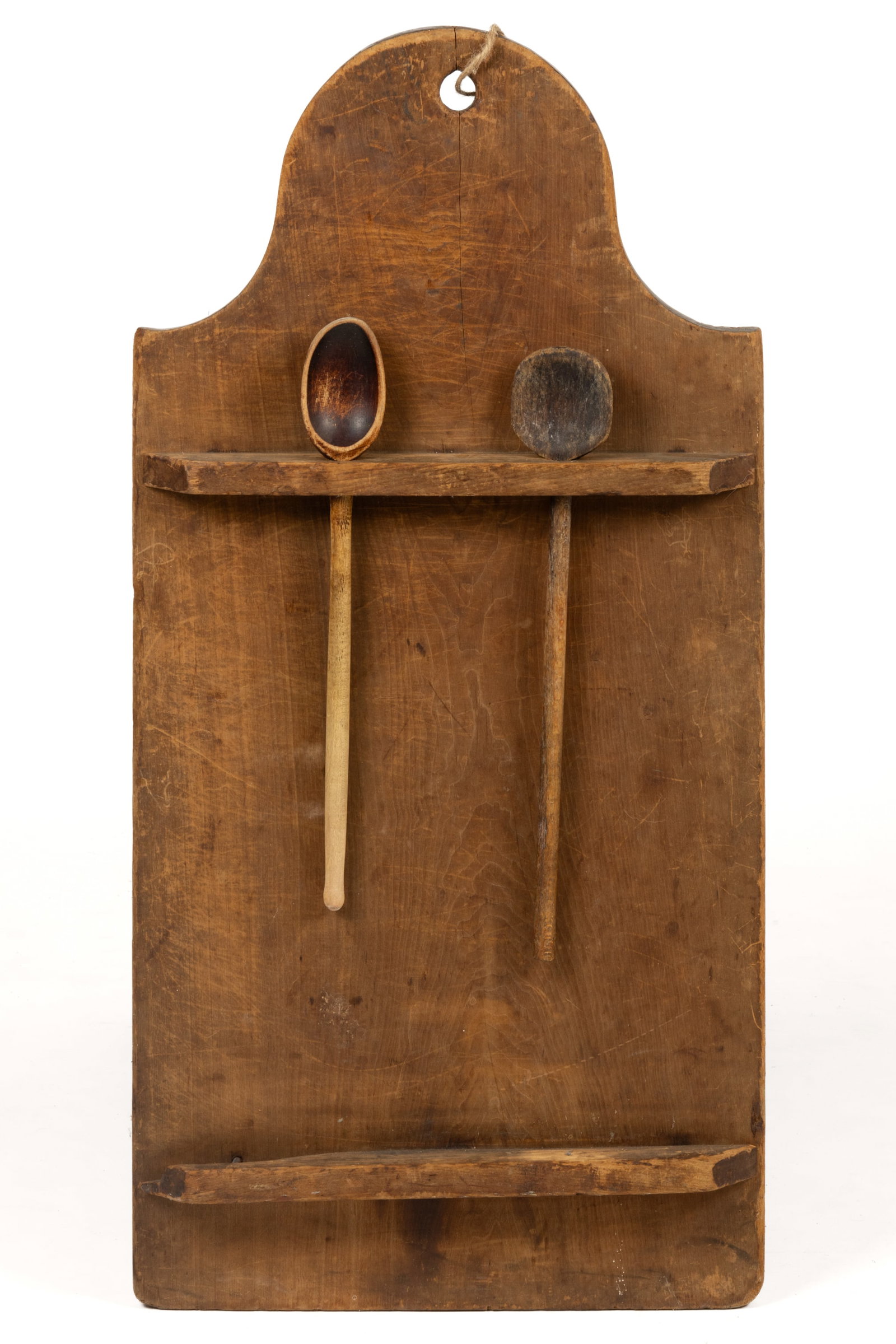 AMERICAN PINE WALL-HANGING CUTTING / BREAD BOARD / SPOON RACK (1 of 2)