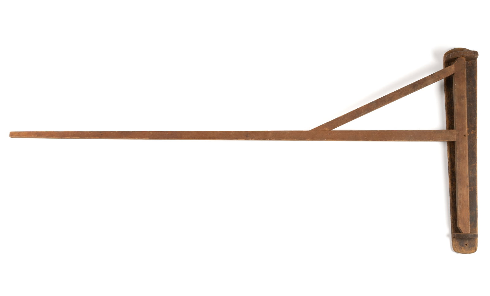 MID-ATLANTIC PAINTED YELLOW PINE WALL-MOUNTED SWINGING DRYING RACK (1 of 1)