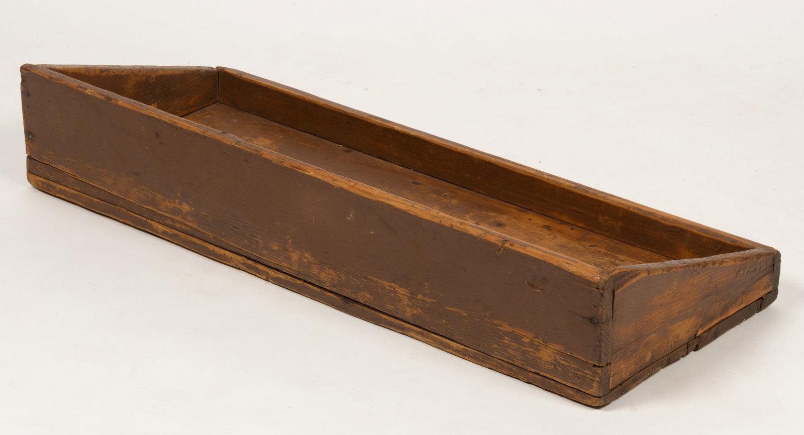NEW ENGLAND PAINTED PINE COUNTERTOP WORK SURFACE / SORTING BOARD - 3
