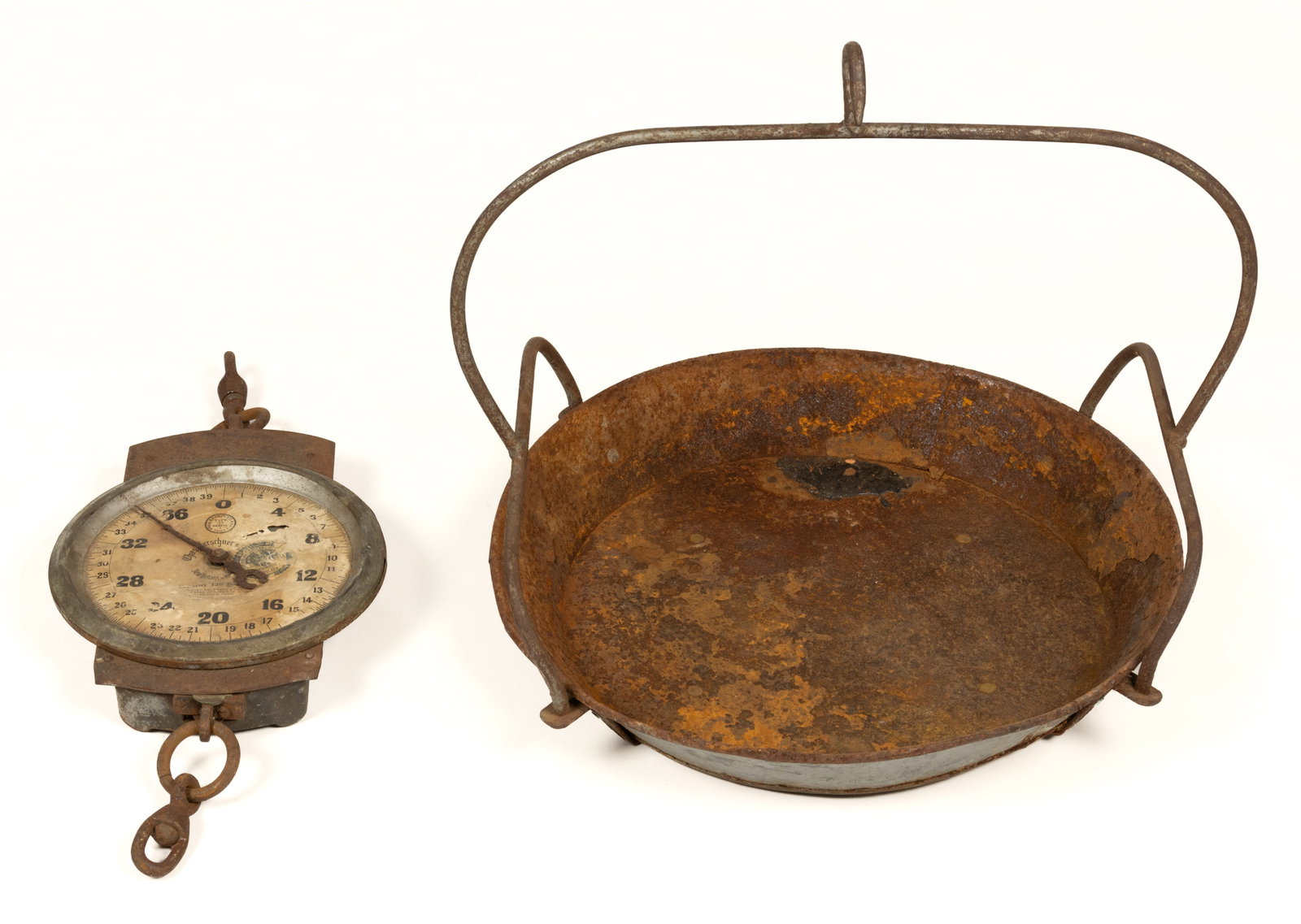 CHAS. FORSCHNER & SONS COUNTRY STORE HANGING FOOD SCALE (1 of 3)