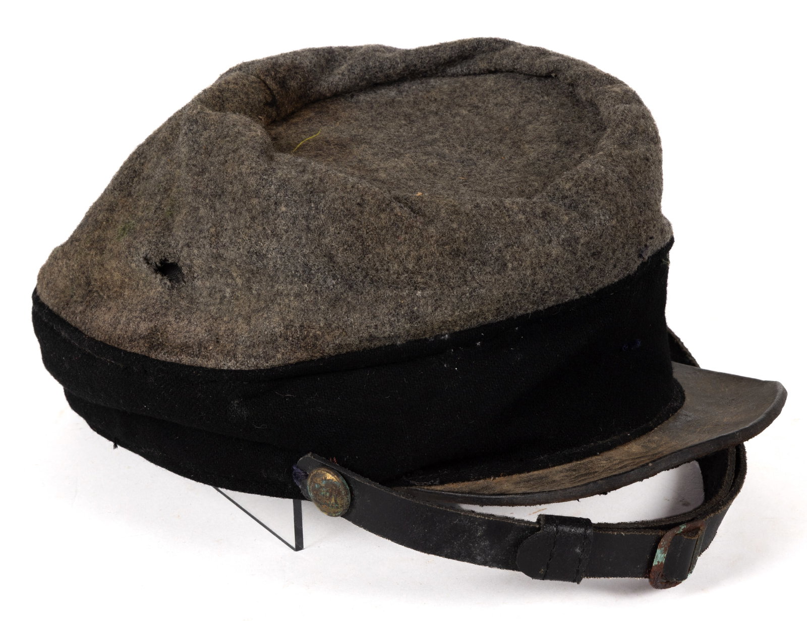 20TH CENTURY CIVIL WAR CSA-STYLE WOOL KEPI (1 of 4)